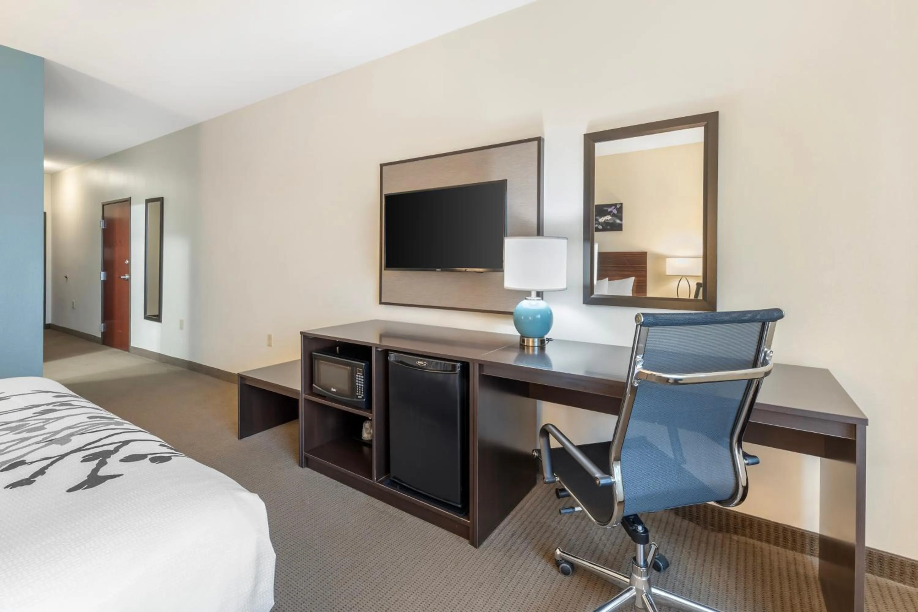 Bed in Sleep Inn & Suites Norman near University