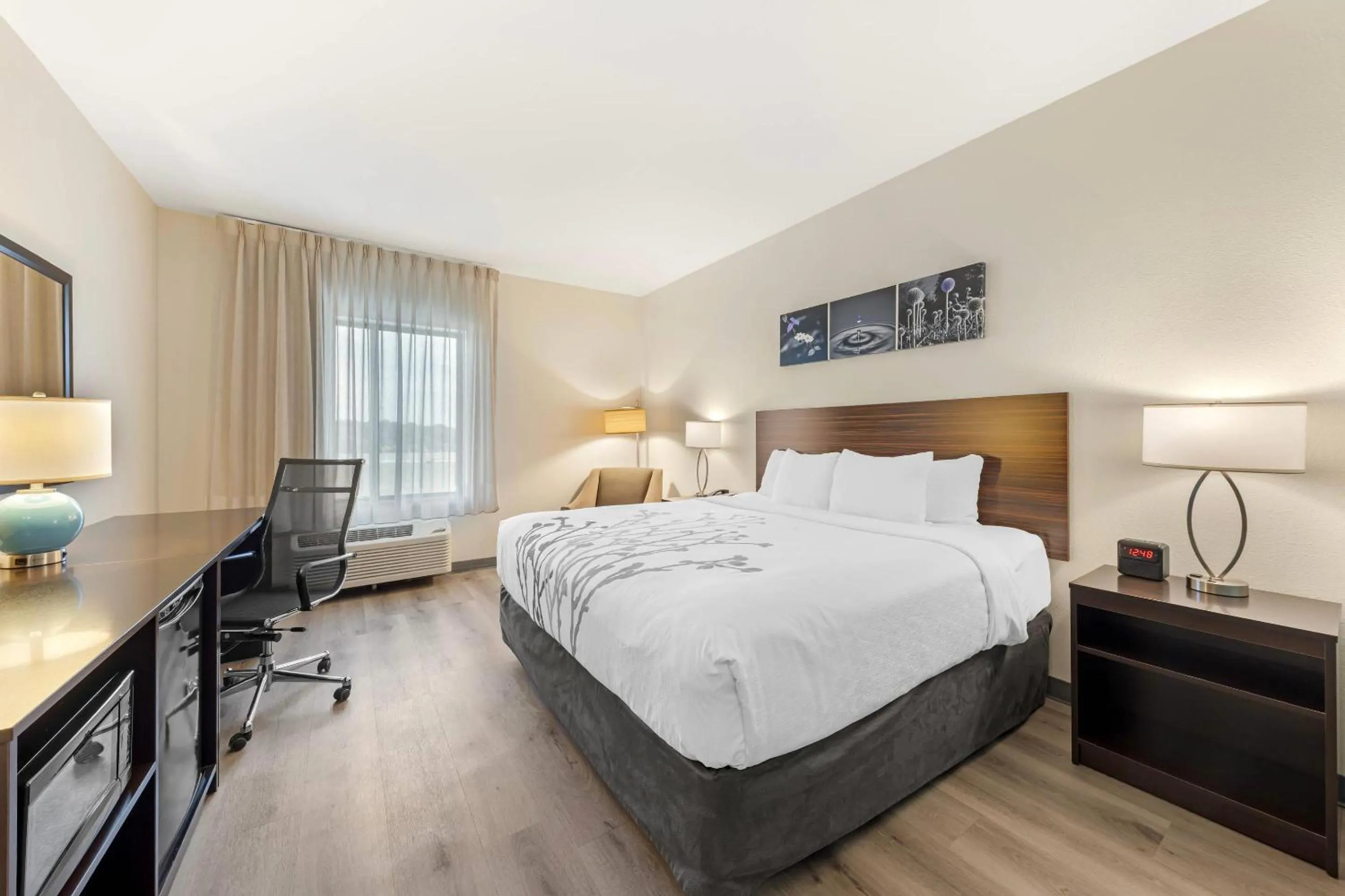 Bedroom, Bed in Sleep Inn & Suites Norman near University