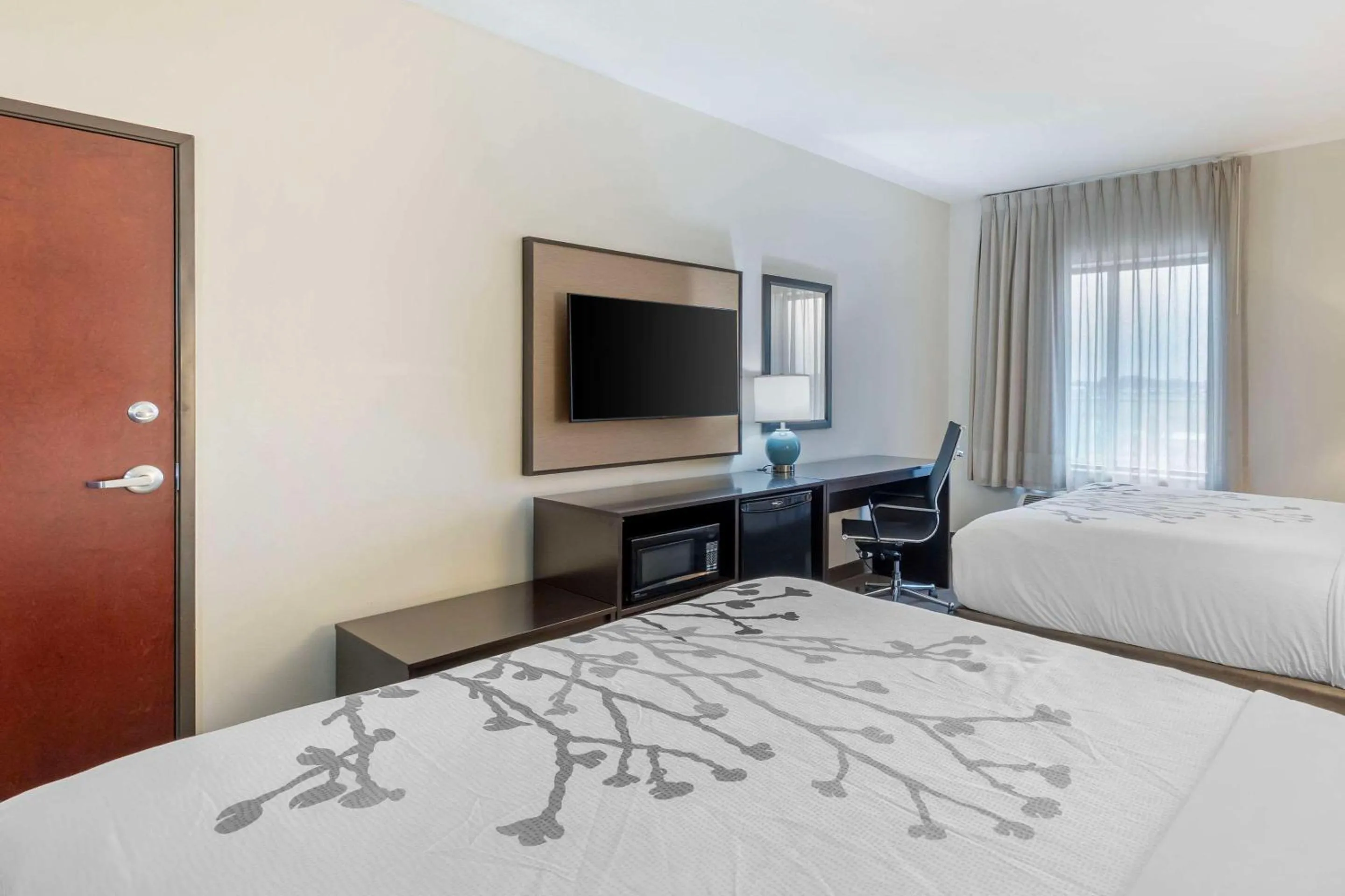 Bed in Sleep Inn & Suites Norman near University