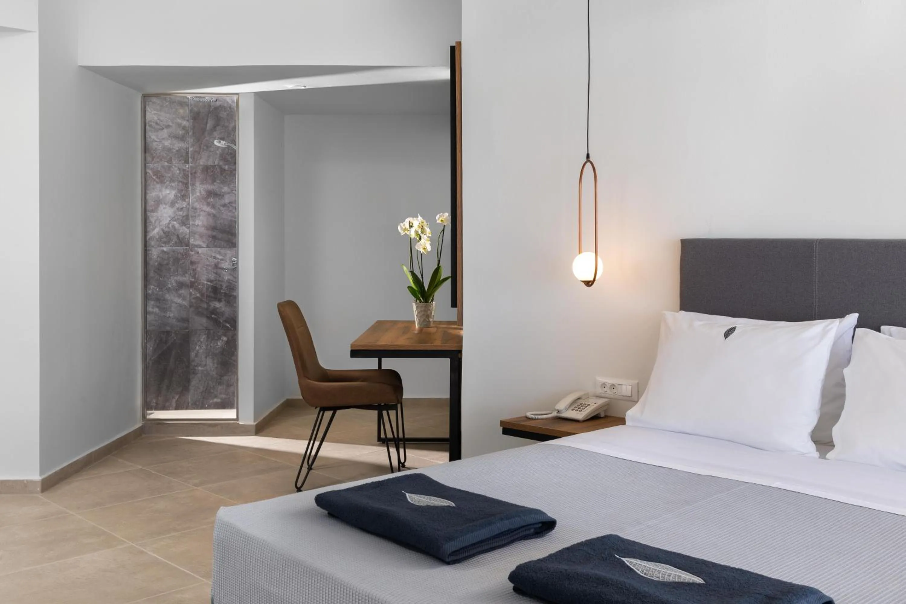 Bedroom, Bed in Atalanti Boutique Hotel - Adults Only