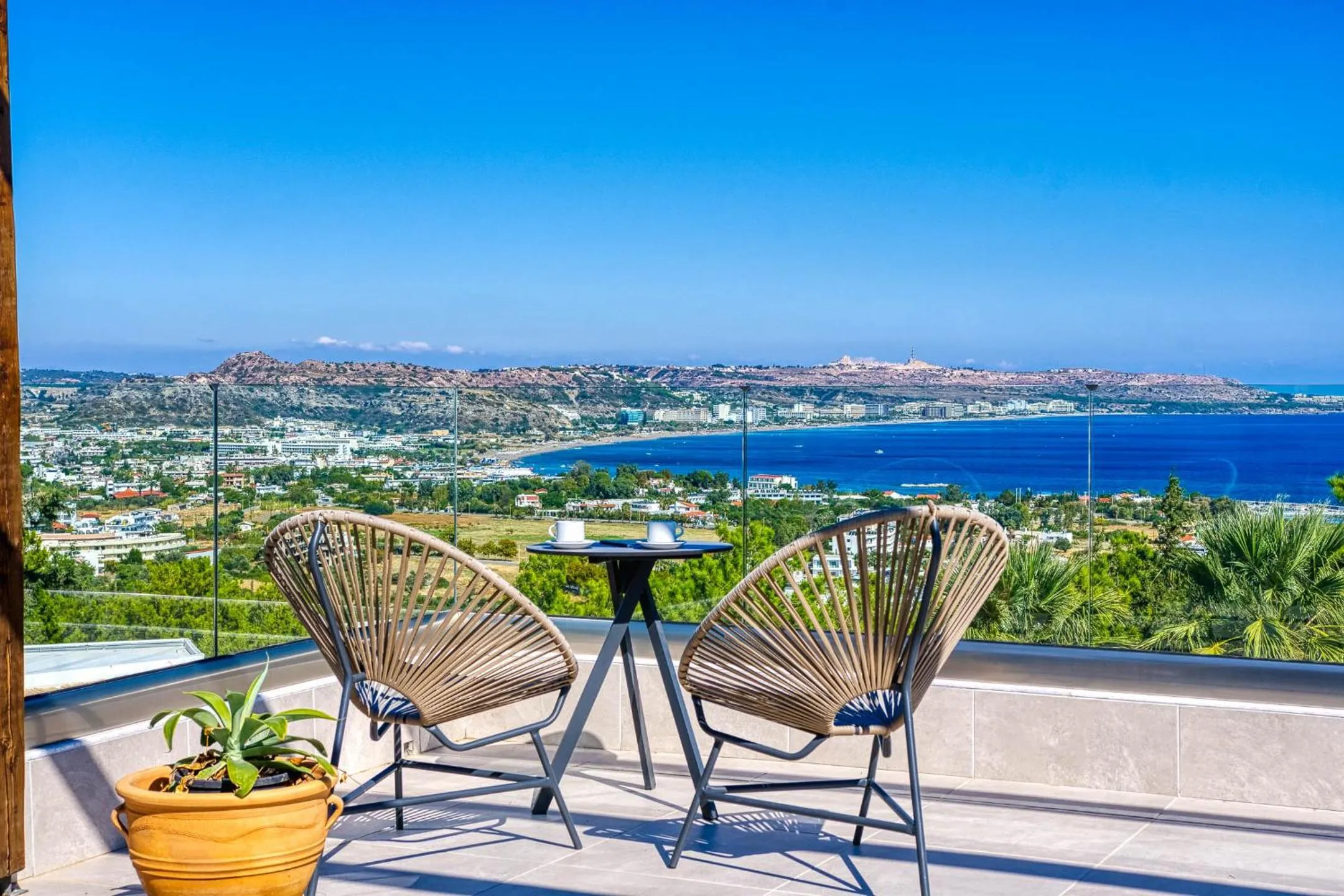 Balcony/Terrace in Atalanti Boutique Hotel - Adults Only