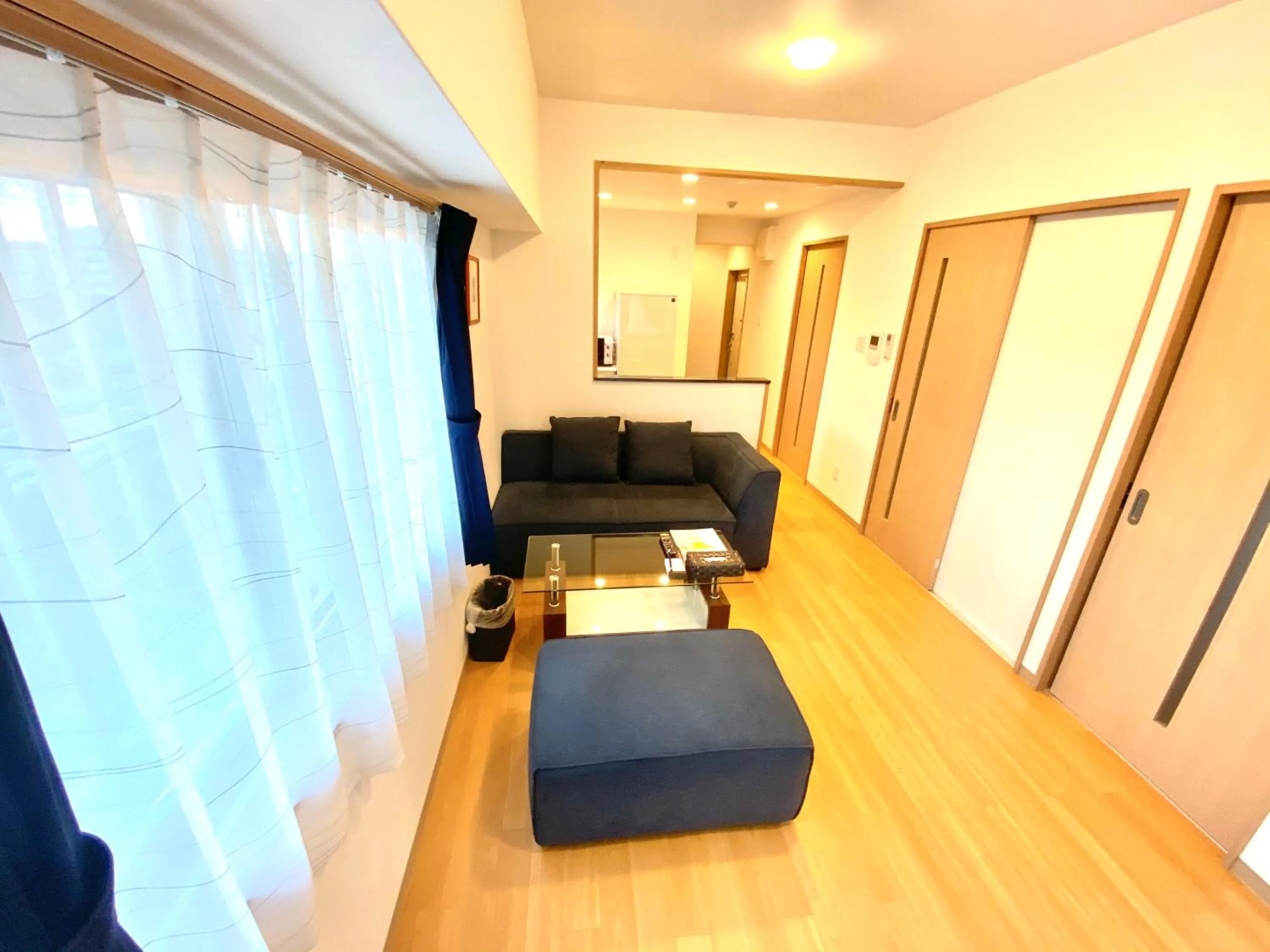 Living room in M´s Stay Okinawa