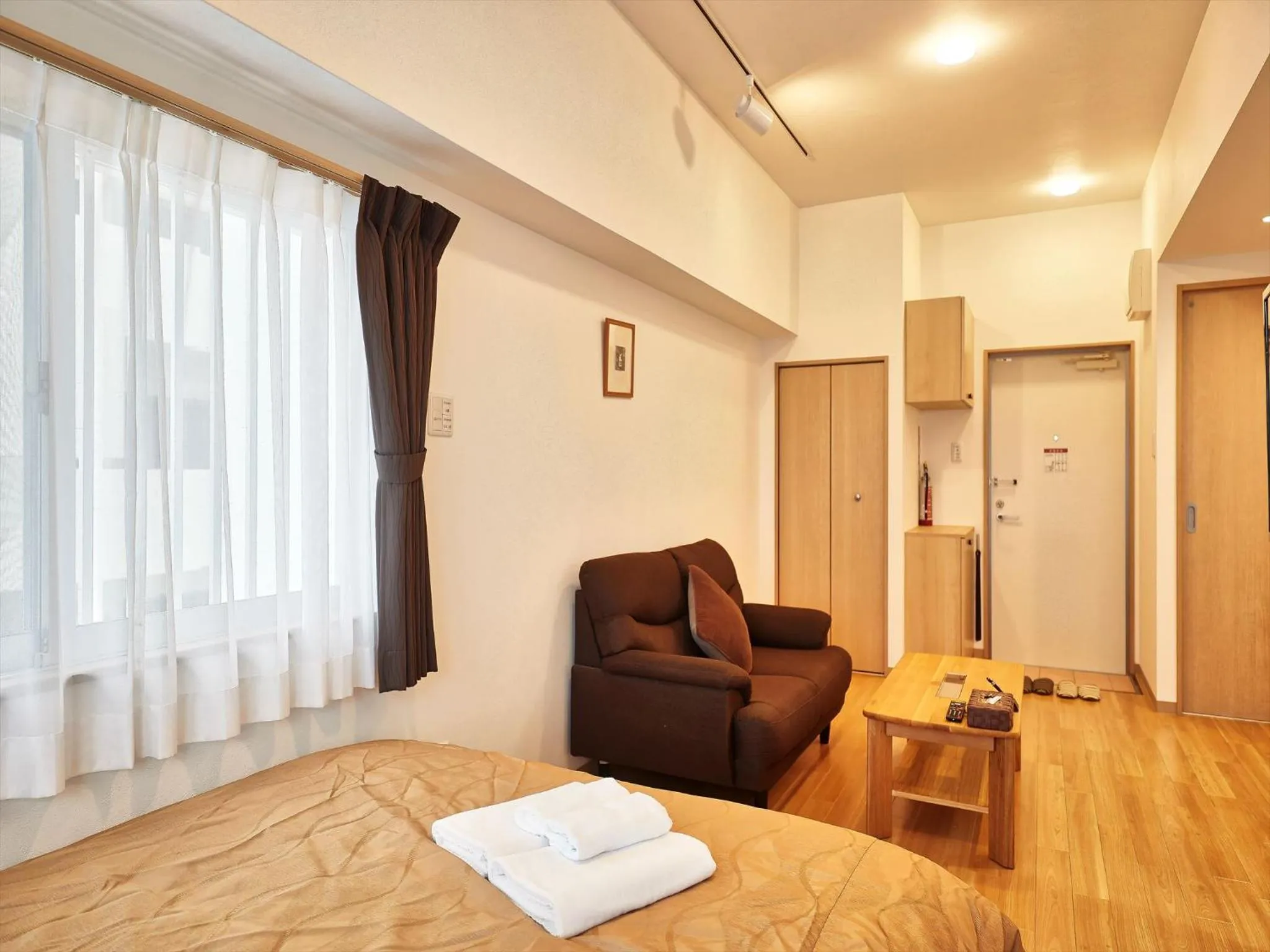 Living room in M´s Stay Okinawa