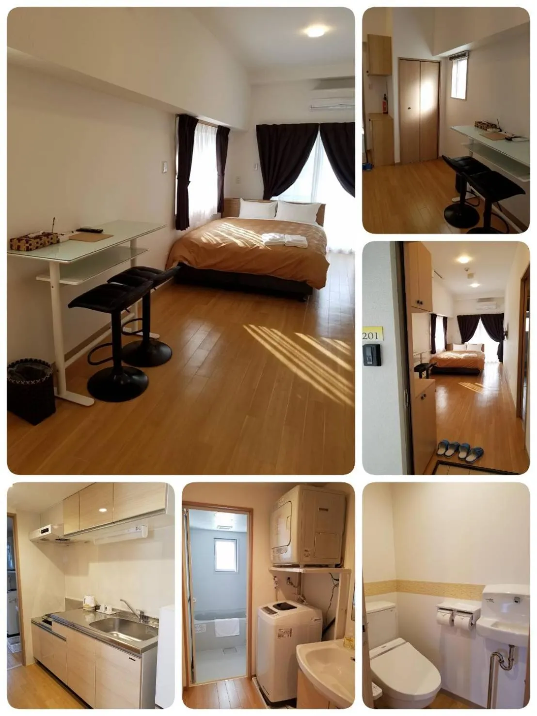 Bed in M´s Stay Okinawa