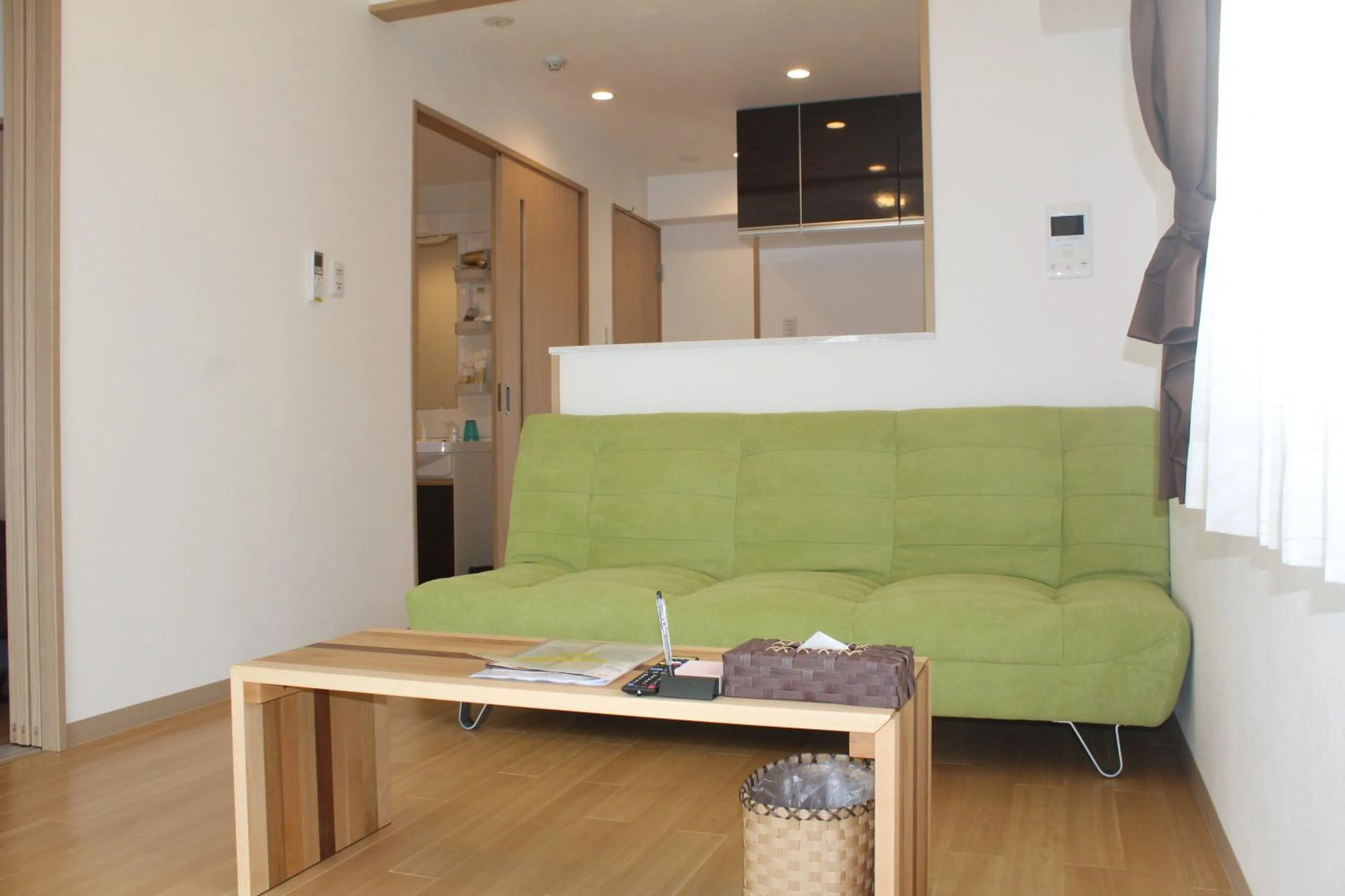 Living room in M´s Stay Okinawa
