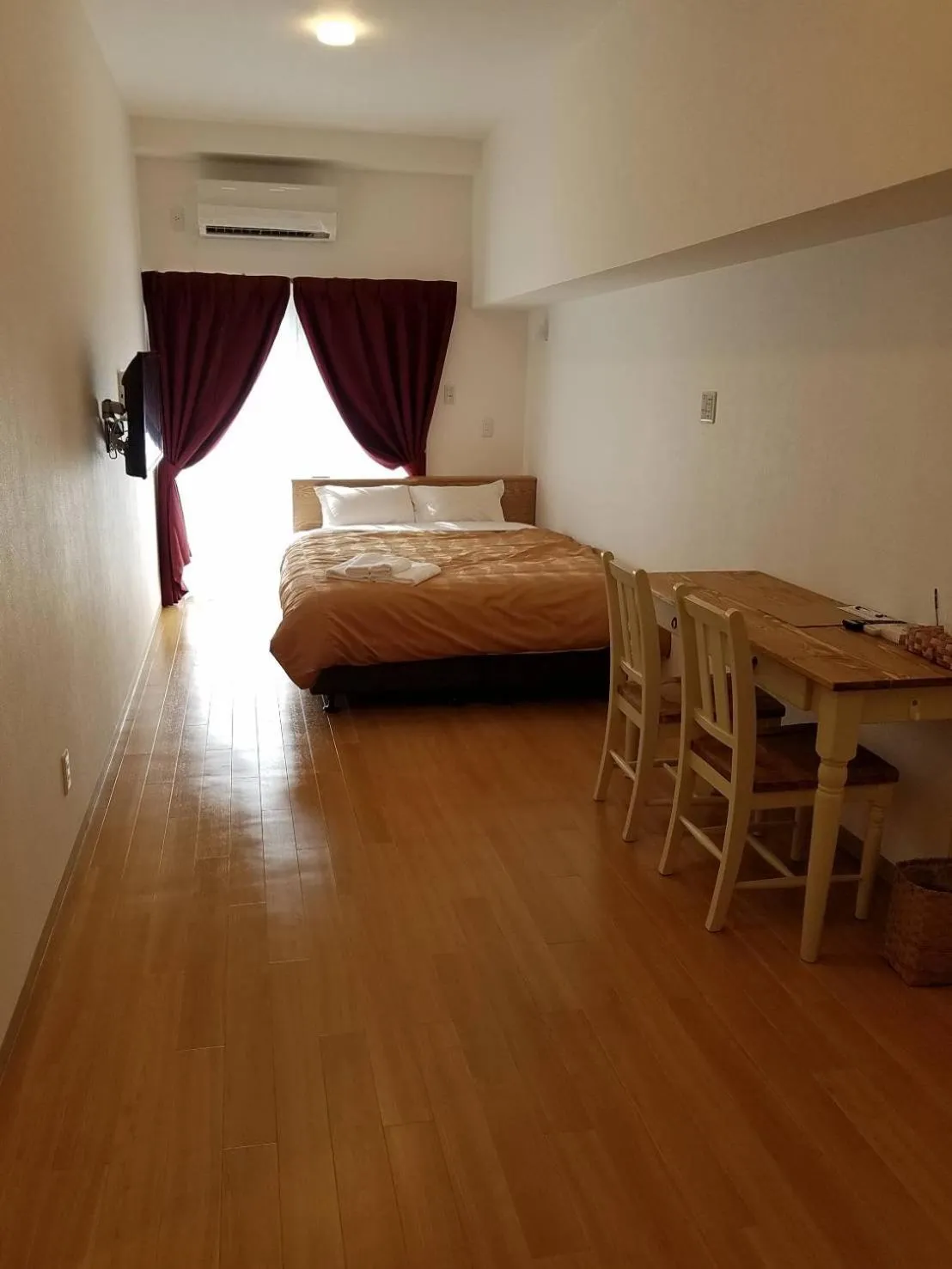 Bed in M´s Stay Okinawa