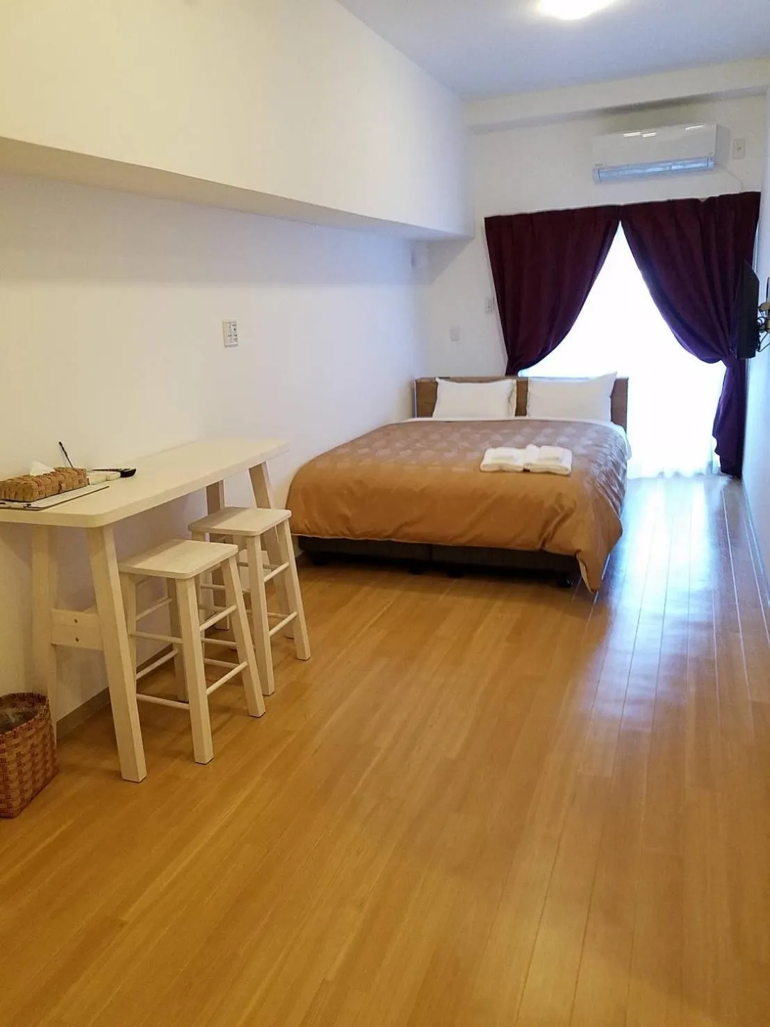 Bed in M´s Stay Okinawa