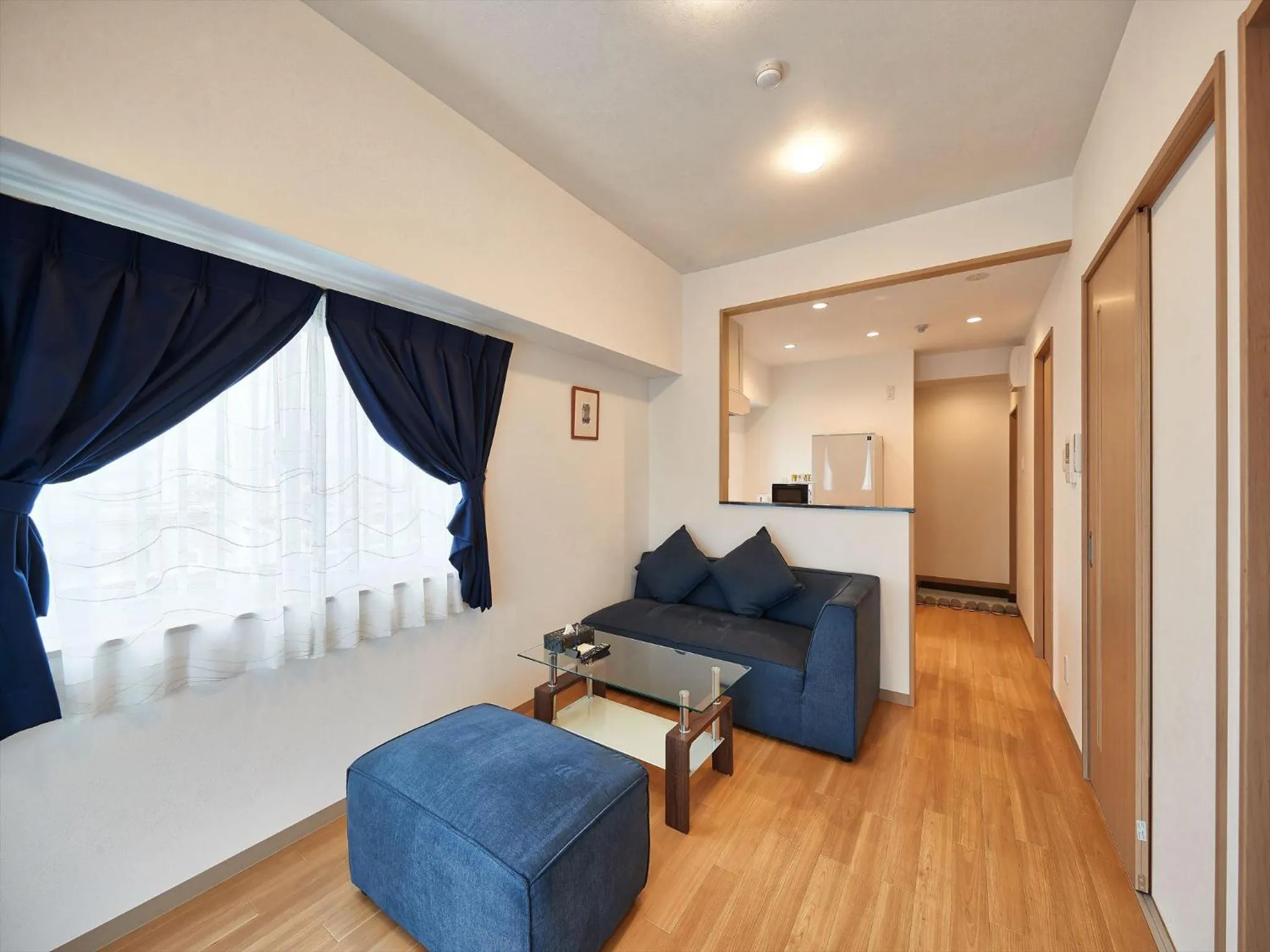 Living room in M´s Stay Okinawa