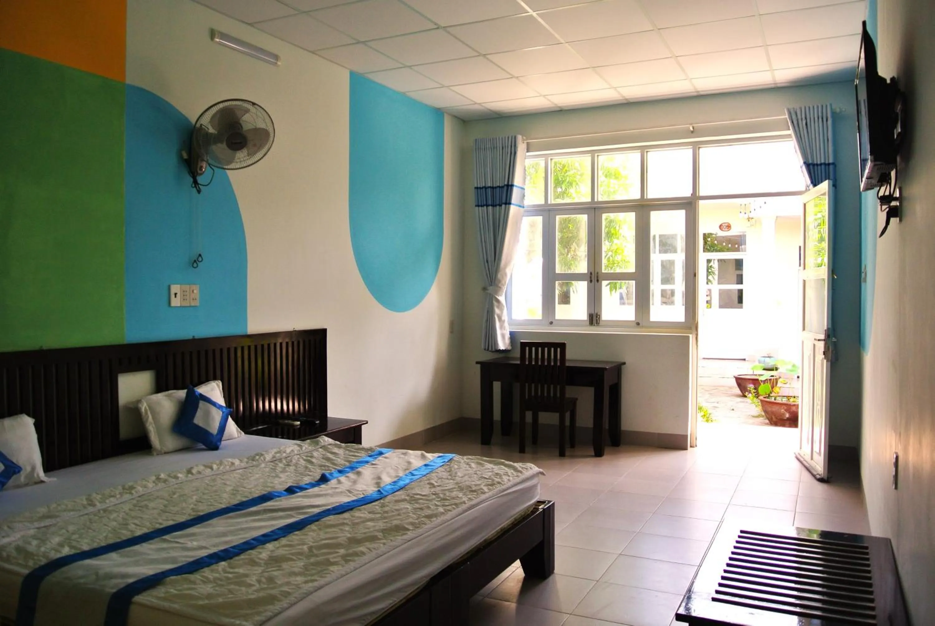Bed in Đồi Dừa Homestay