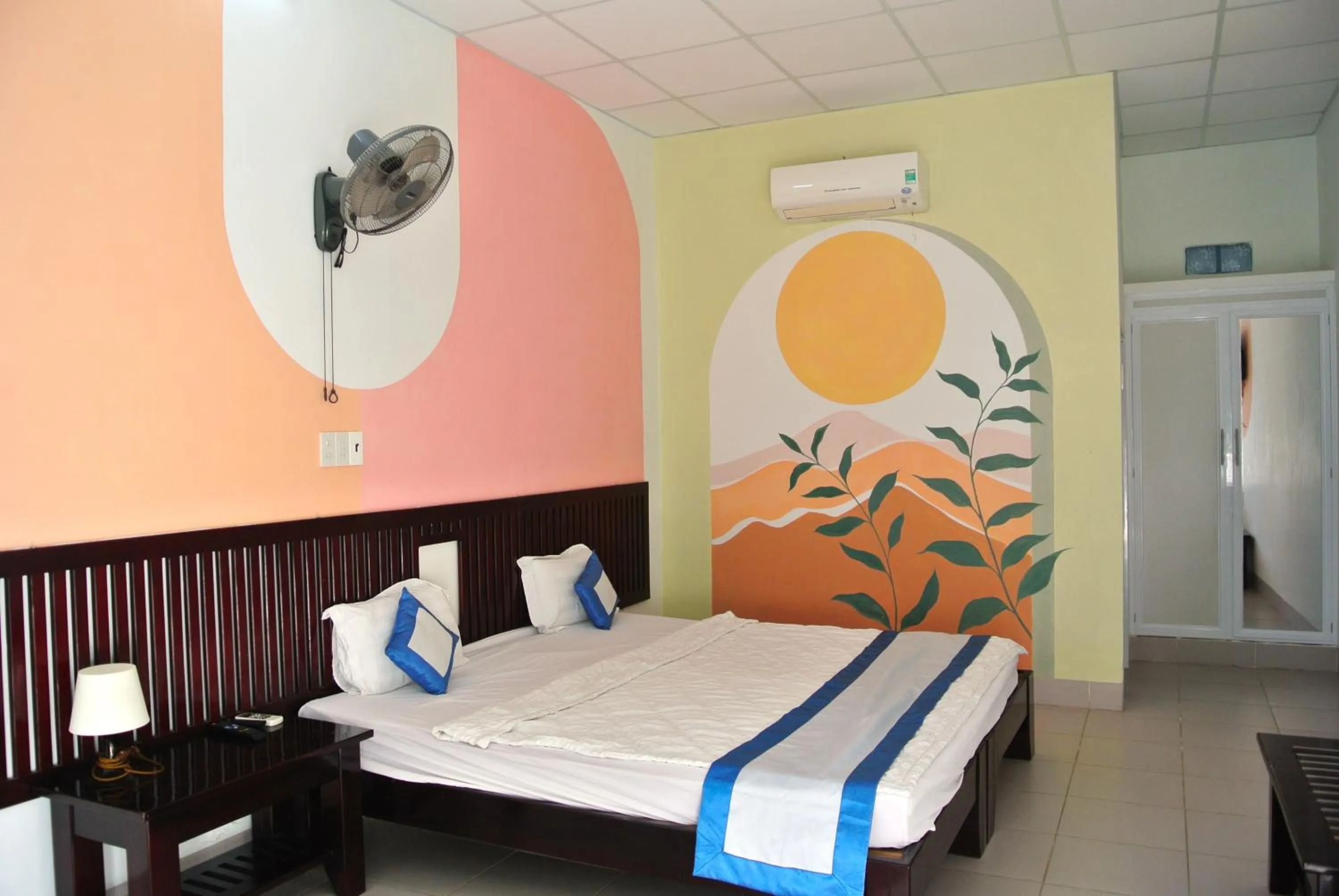 Bed in Đồi Dừa Homestay