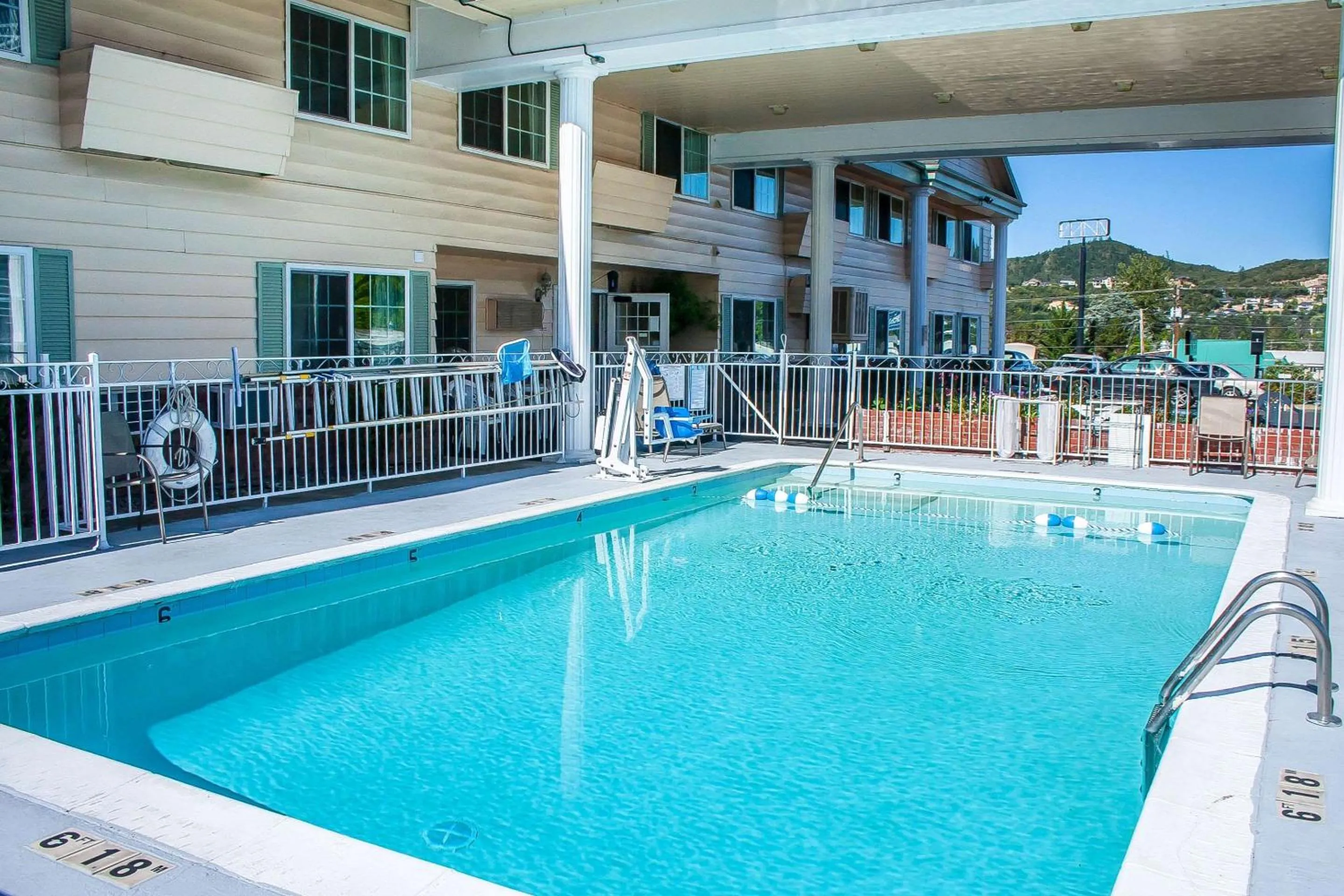 On site in Quality Inn