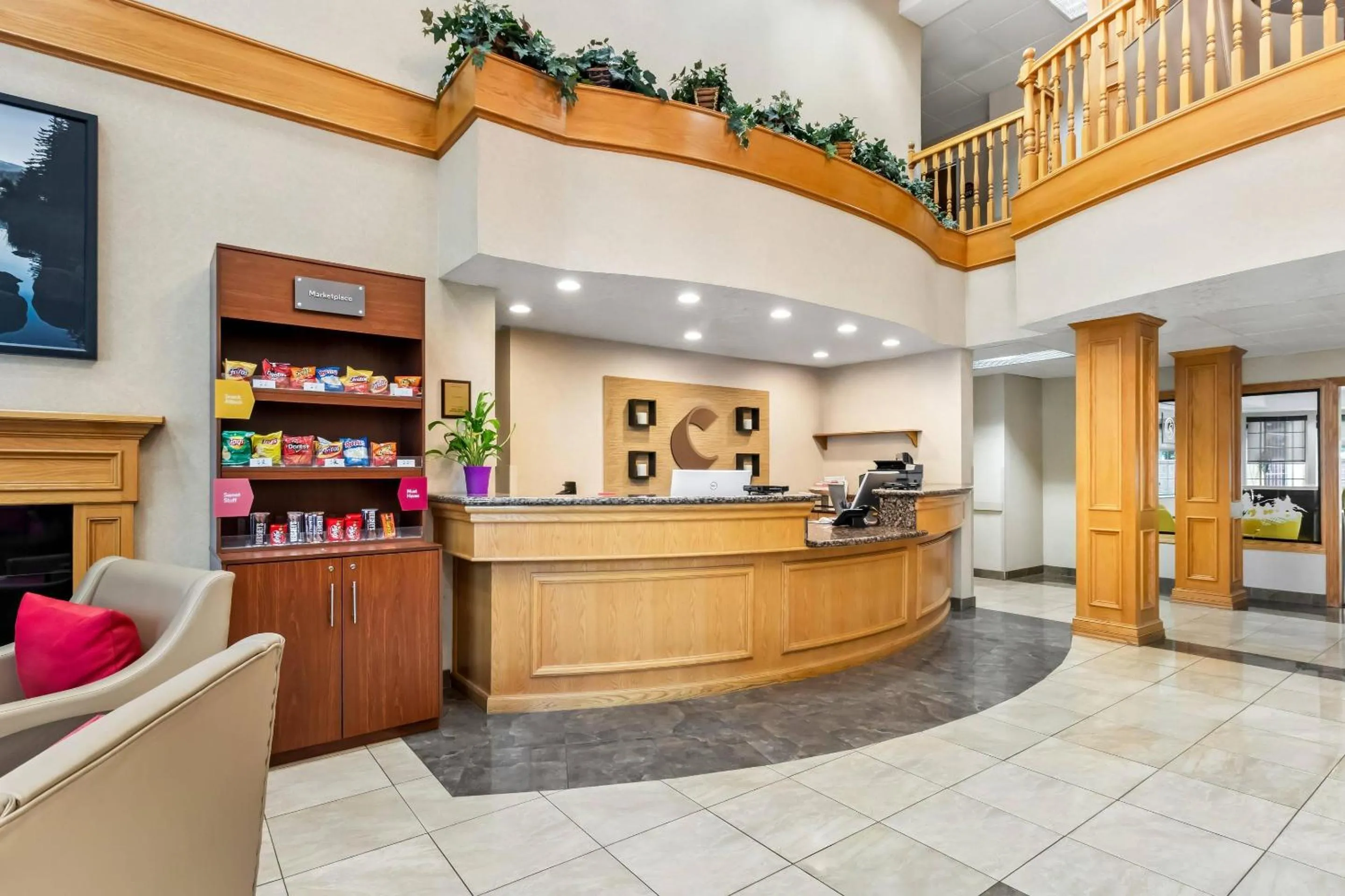 Lobby or reception in Comfort Suites Clackamas