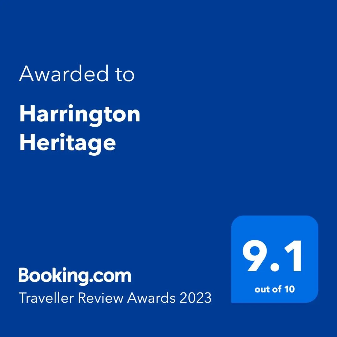 Certificate/Award in Harrington Heritage