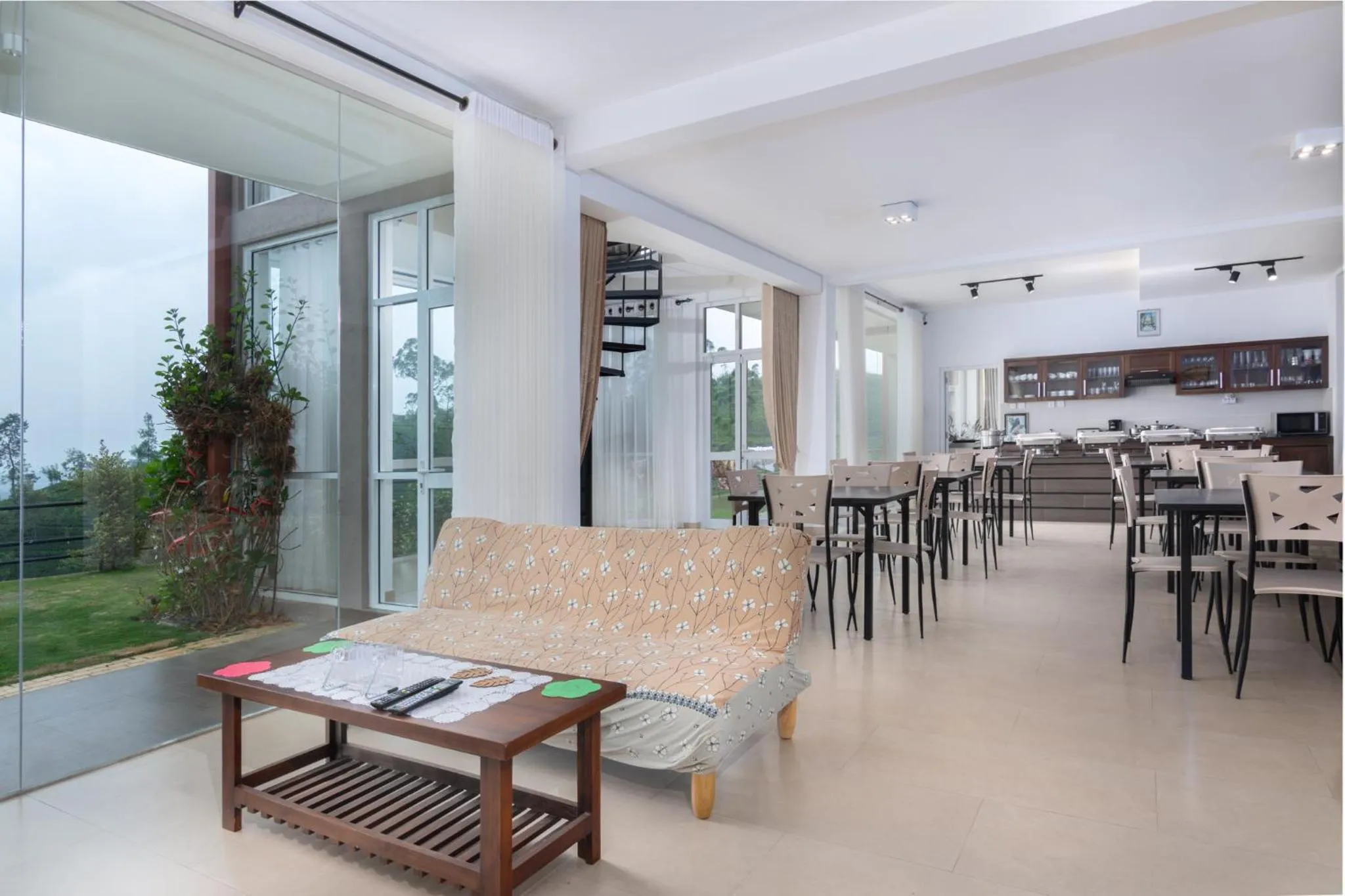 Communal lounge/ TV room in Harrington Heritage