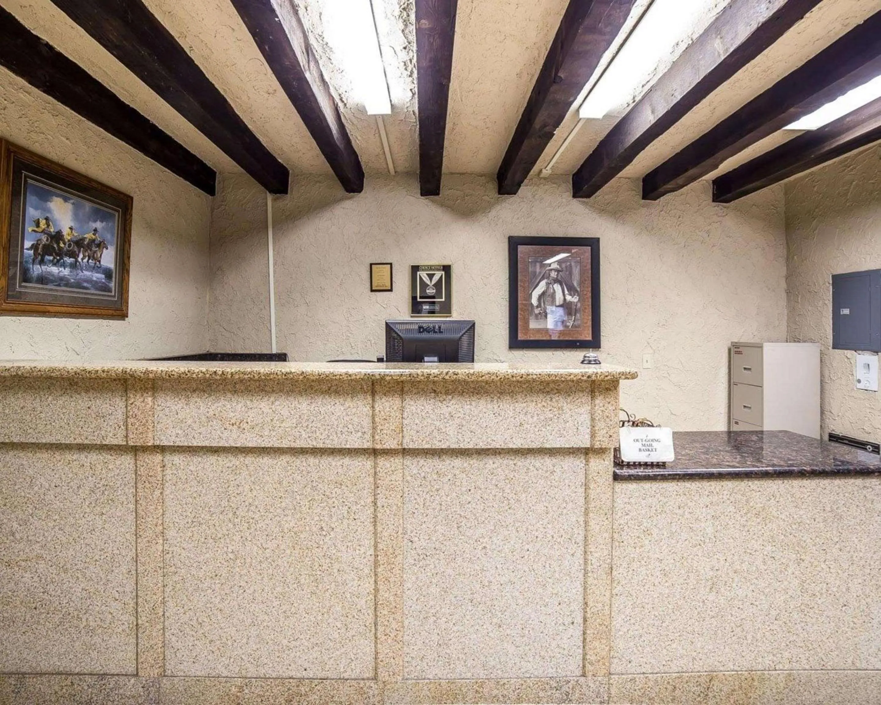 Lobby or reception in Rodeway Inn Baker City