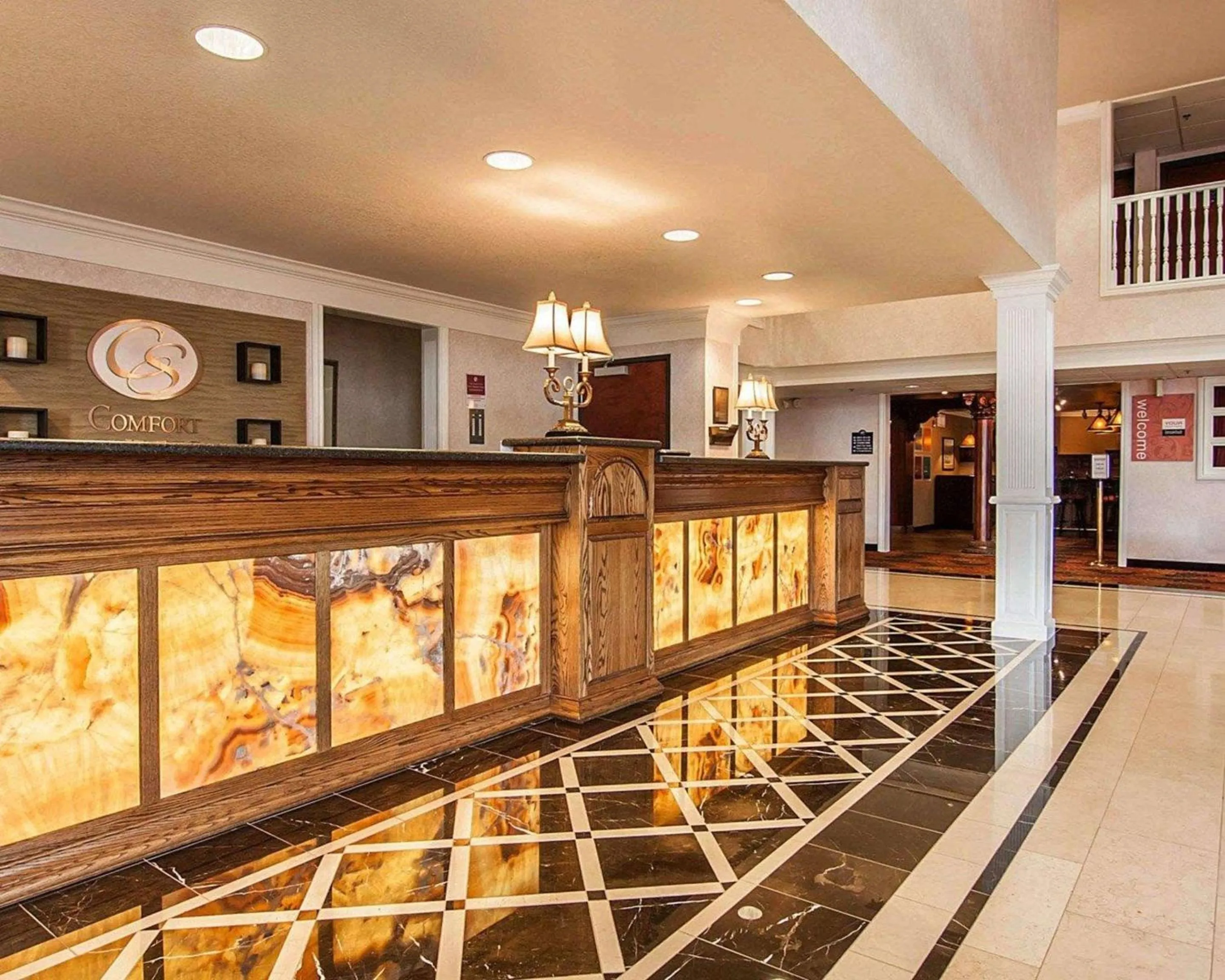 Lobby or reception in Comfort Suites Corvallis