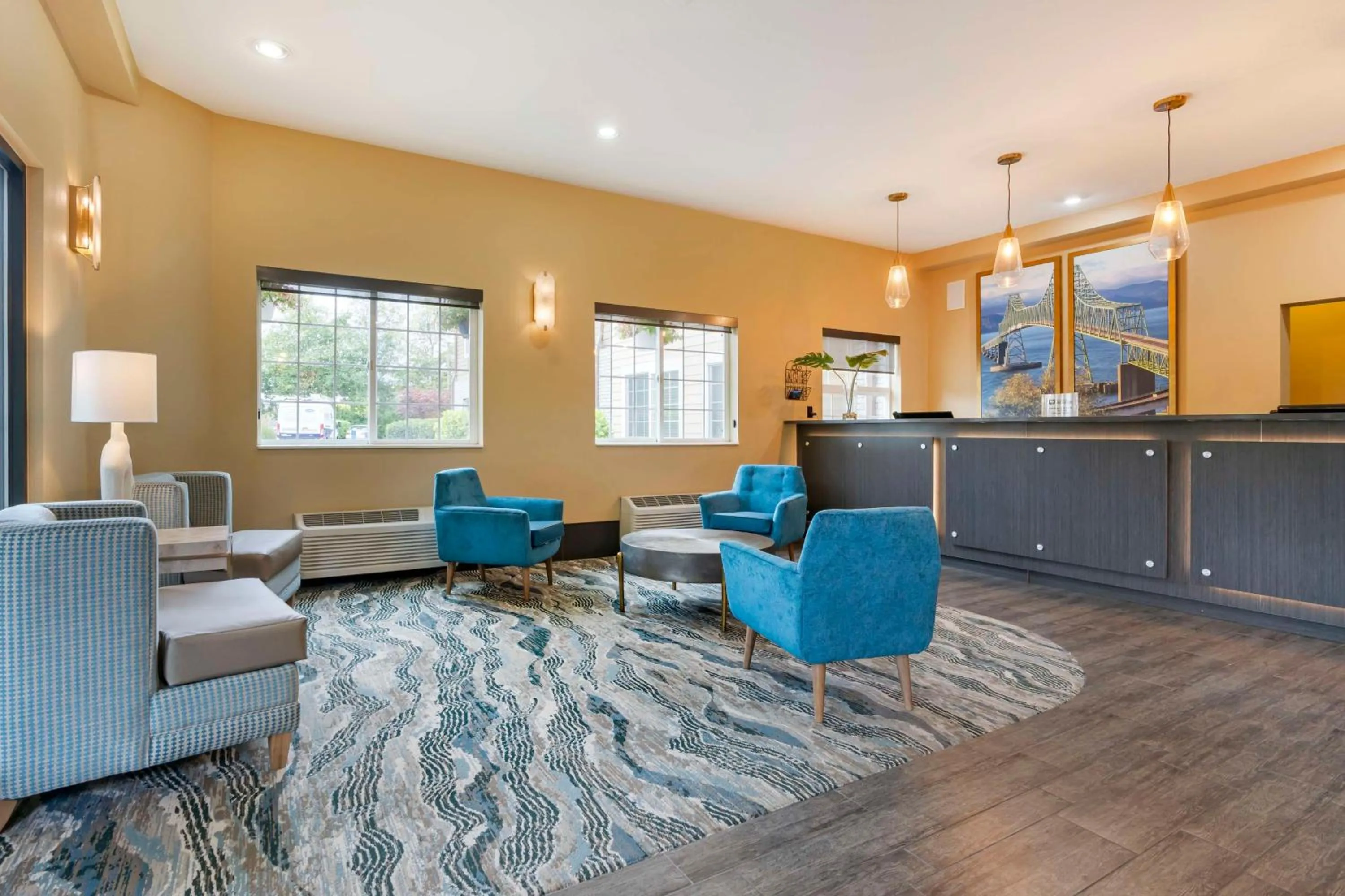 Lobby or reception in Best Western Columbia River Waterfront Hotel Astoria