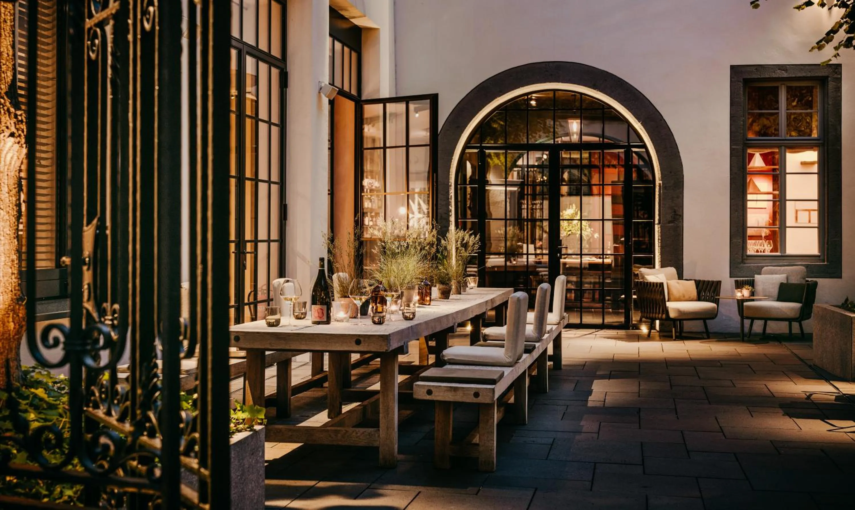 Garden in Hotel PURS