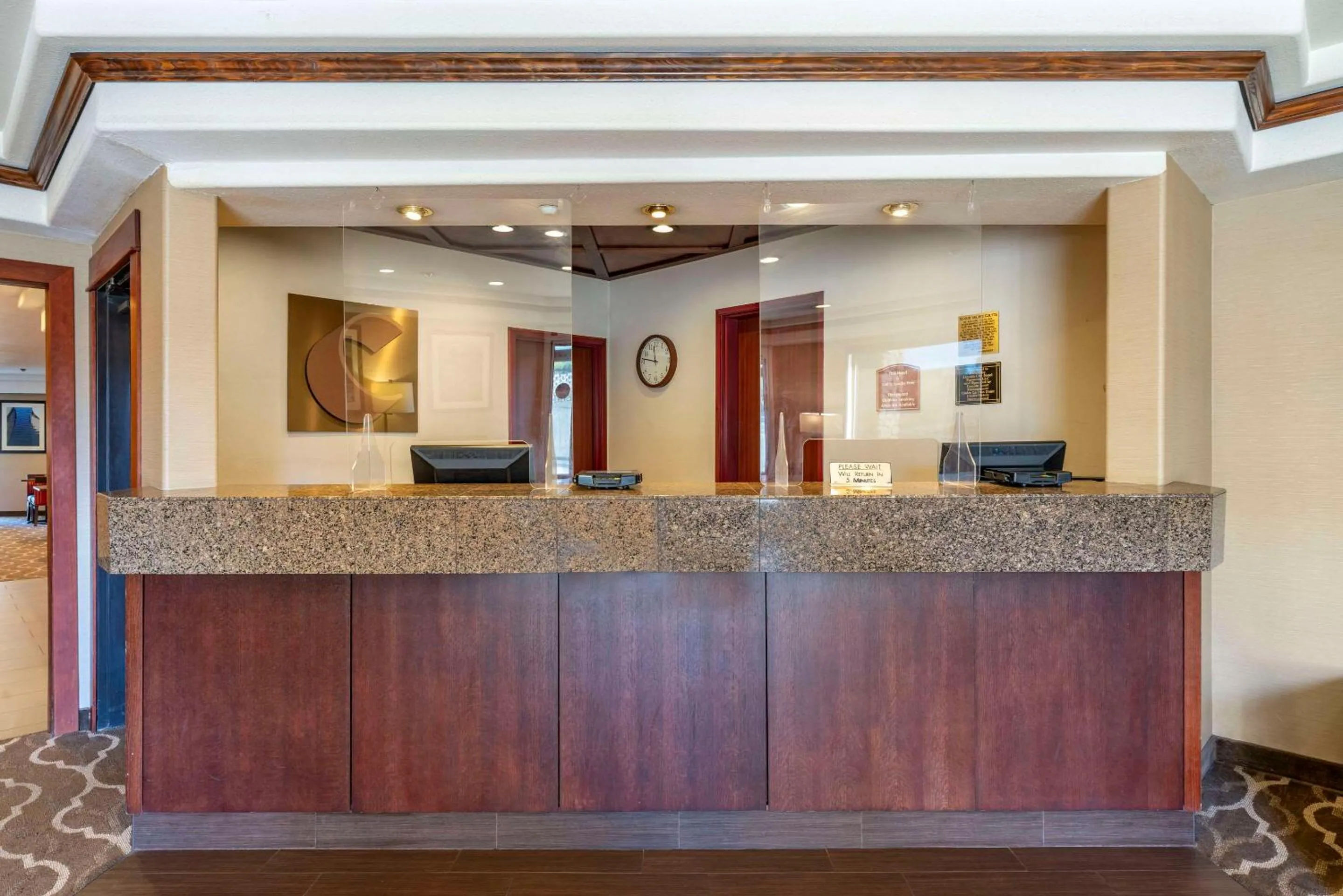 Lobby or reception in Comfort Inn & Suites Lincoln City