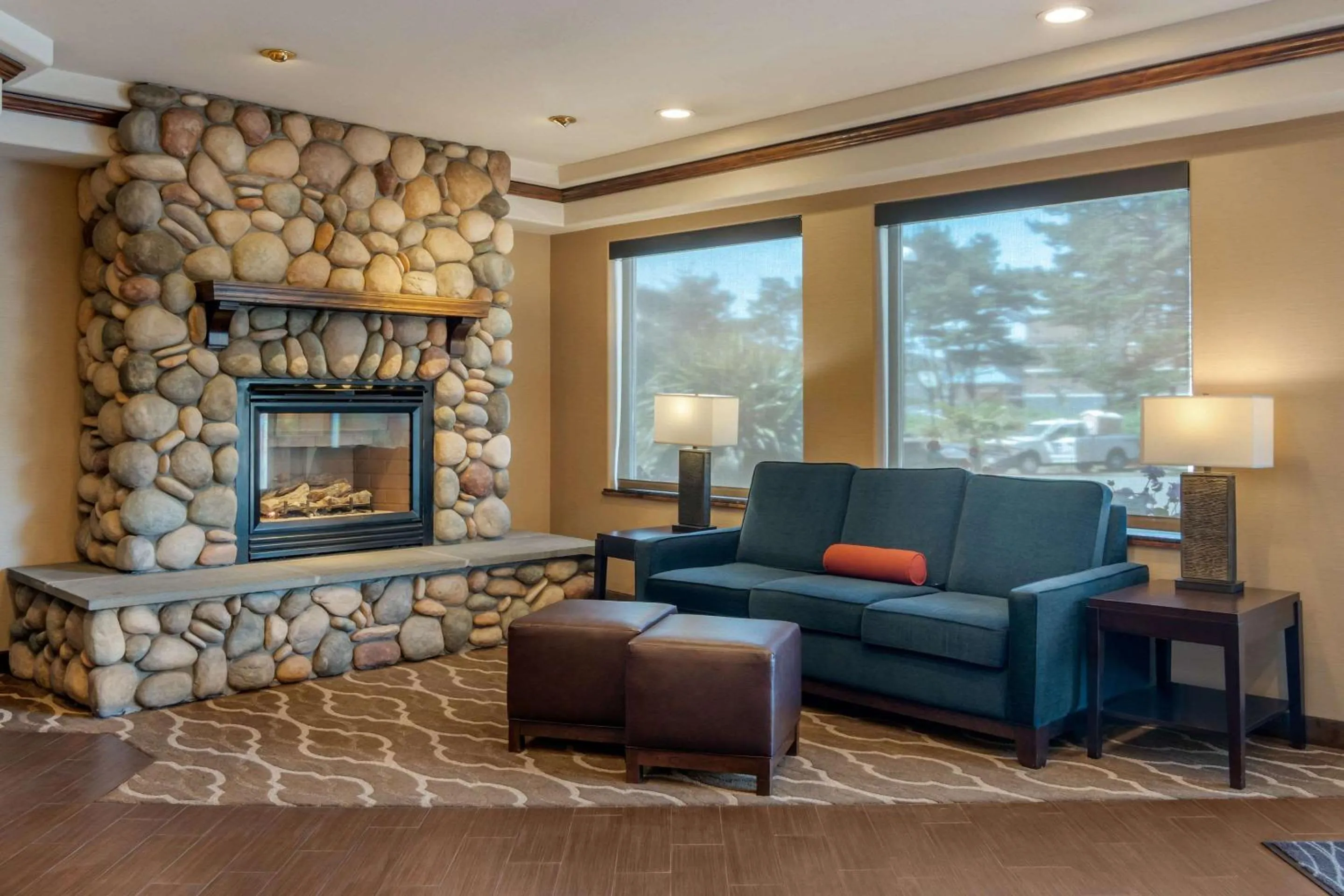 Lobby or reception in Comfort Inn & Suites Lincoln City