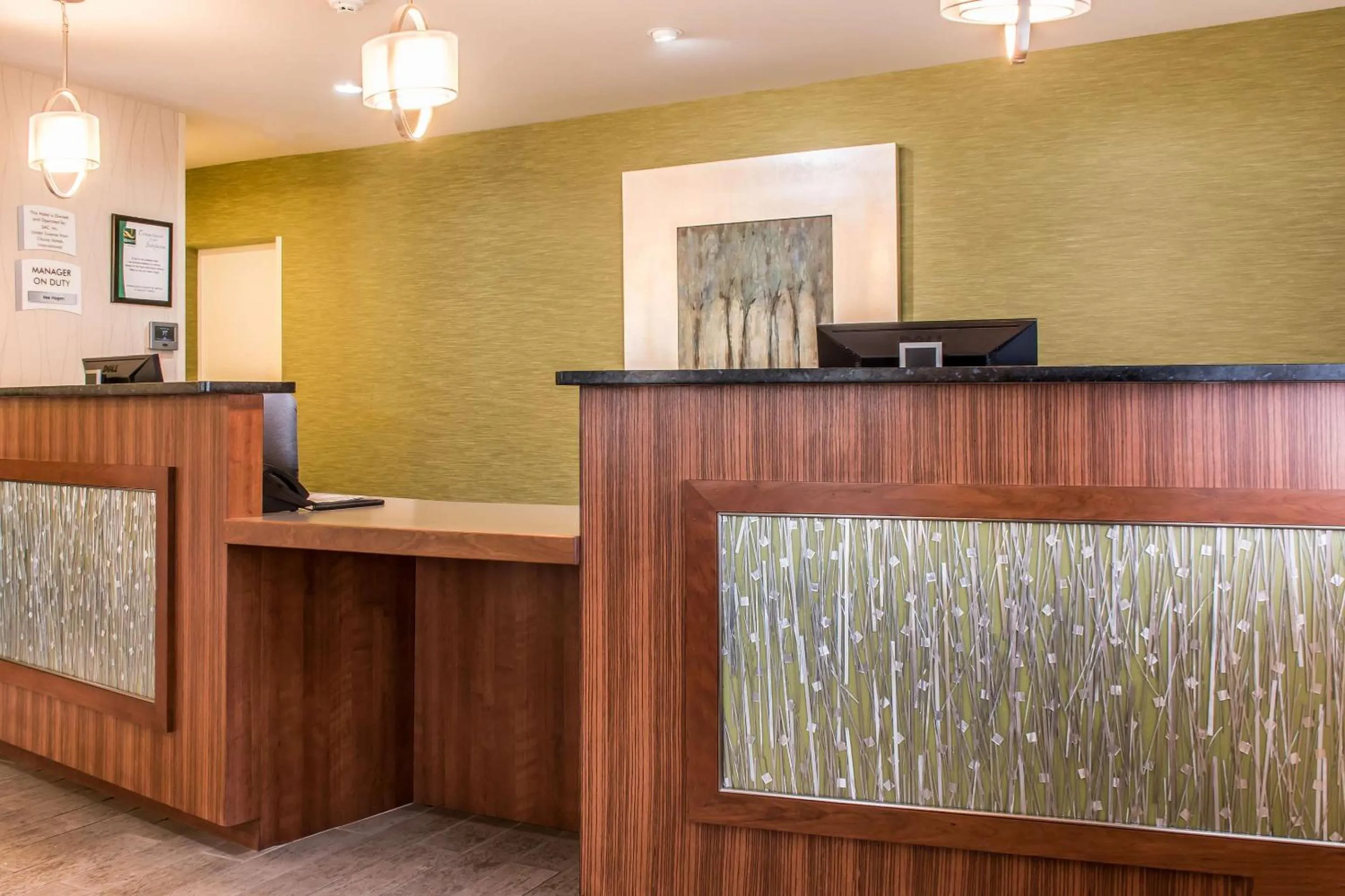 Lobby or reception in Quality Inn