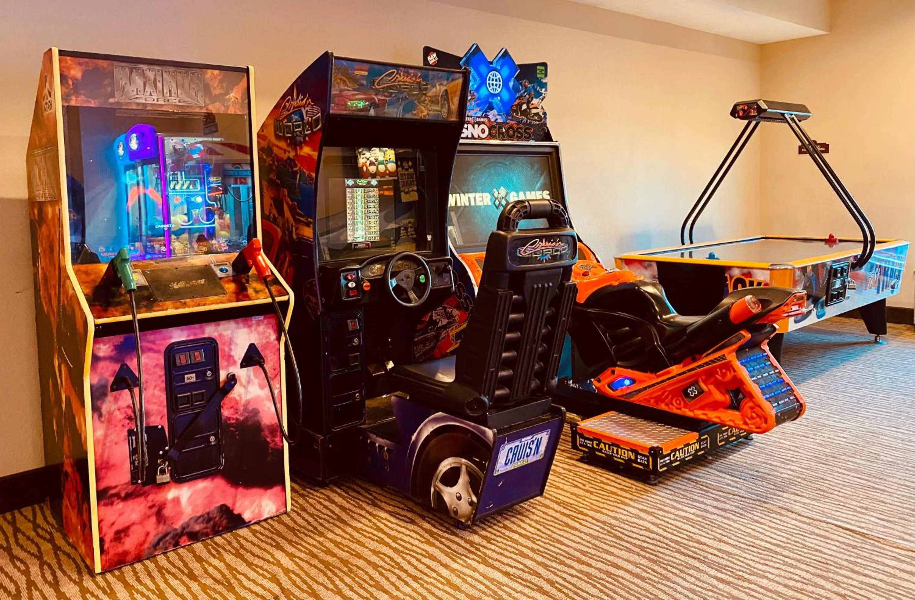 Game Room in Comfort Suites Scranton near Montage Mountain