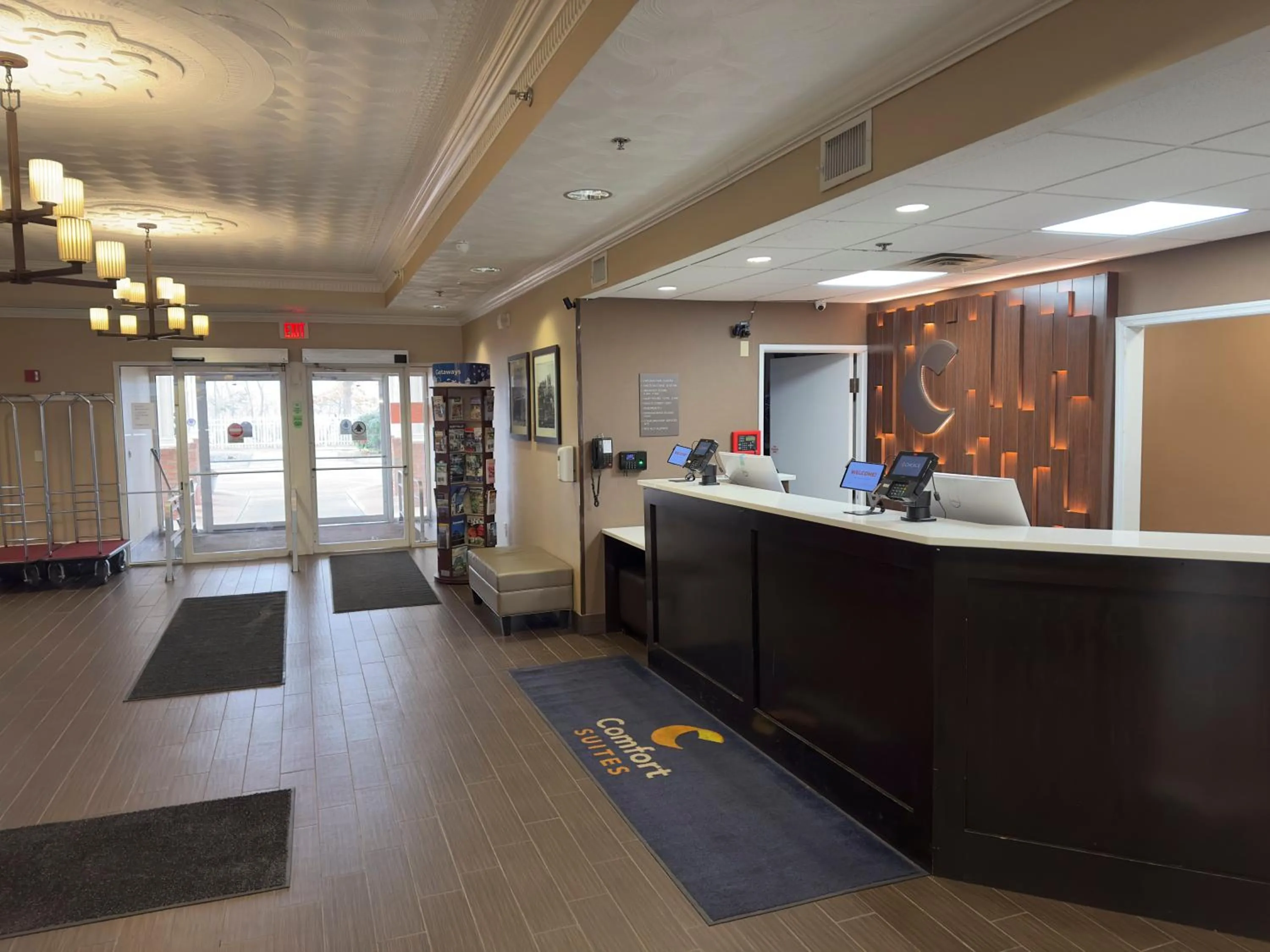 Facade/entrance in Comfort Suites Scranton near Montage Mountain