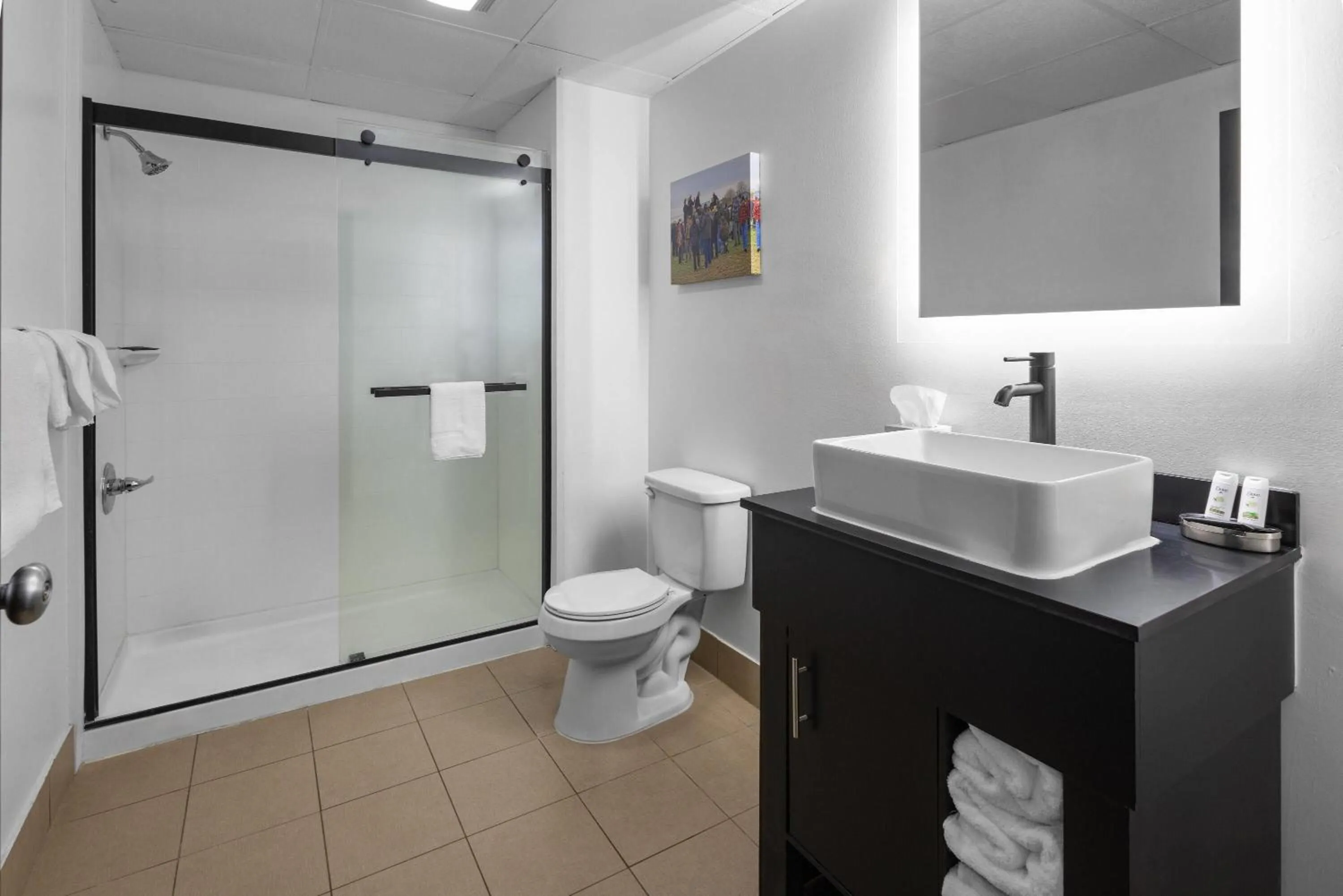 Bathroom in Baymont by Wyndham Lancaster PA Dutch Country