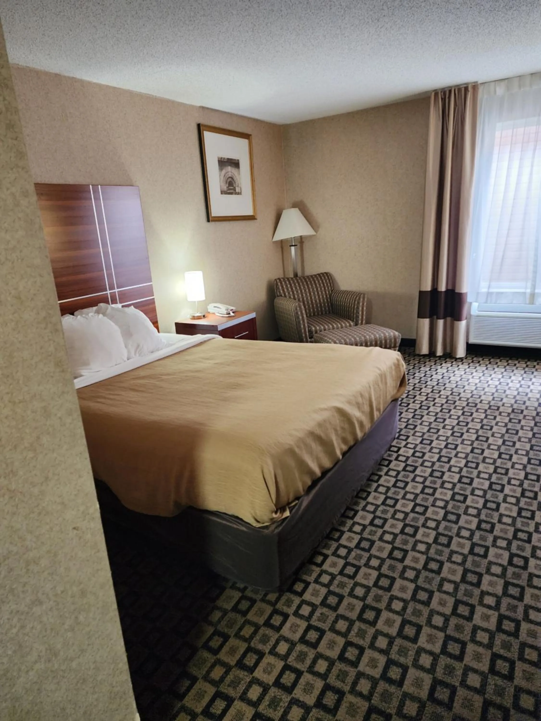 Bed in Quality Inn Clarion