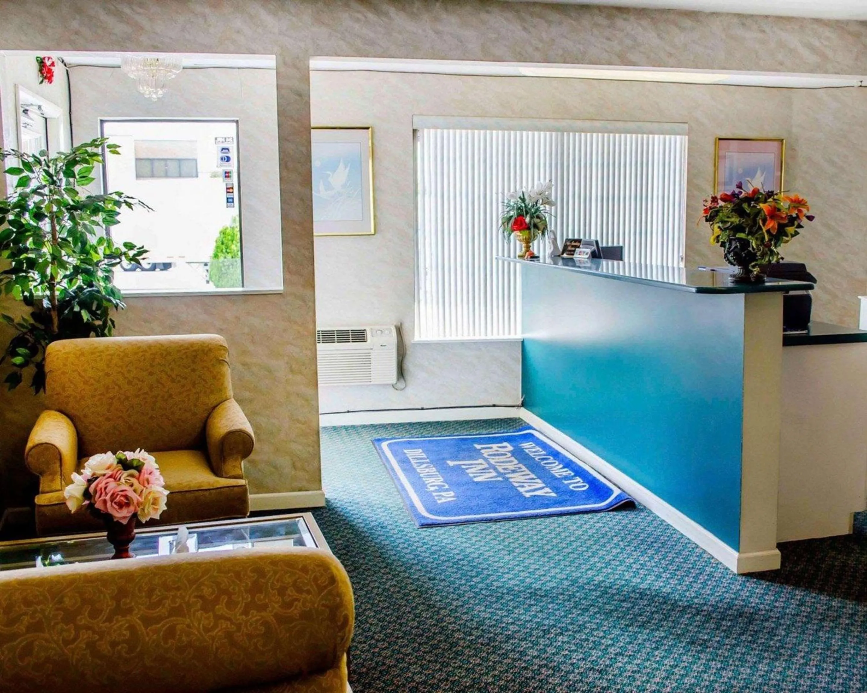 Lobby or reception in Rodeway Inn Dillsburg