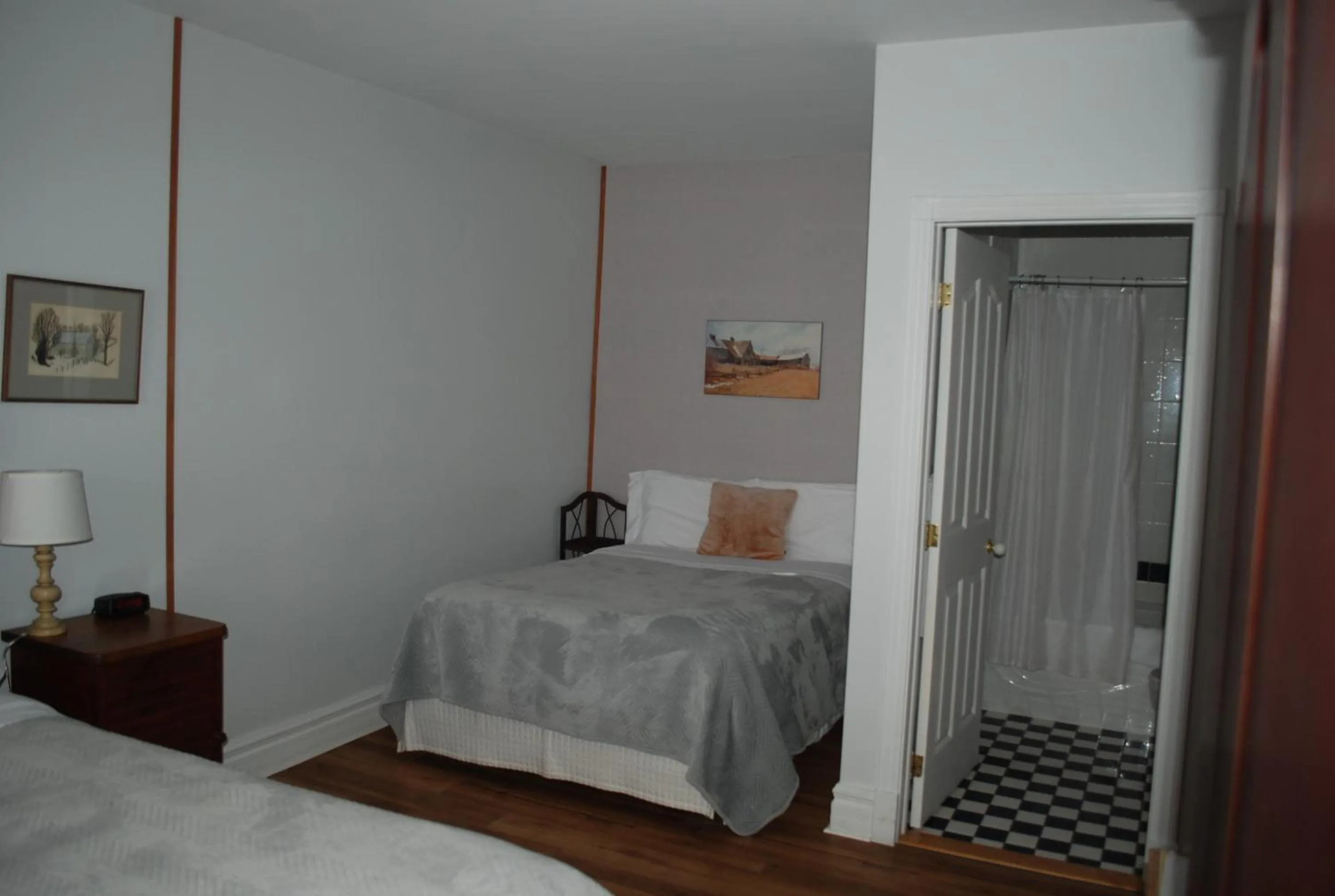 Bed in AUBERGE Knowlton