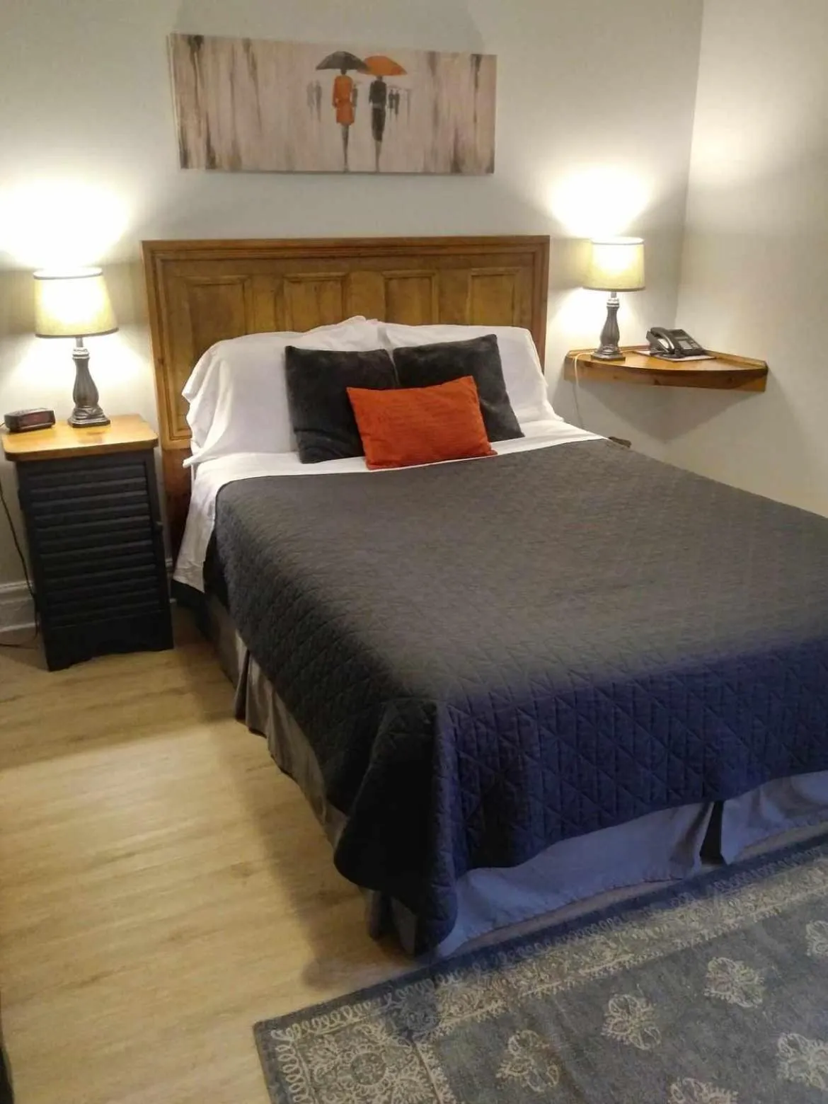 Bed in AUBERGE Knowlton