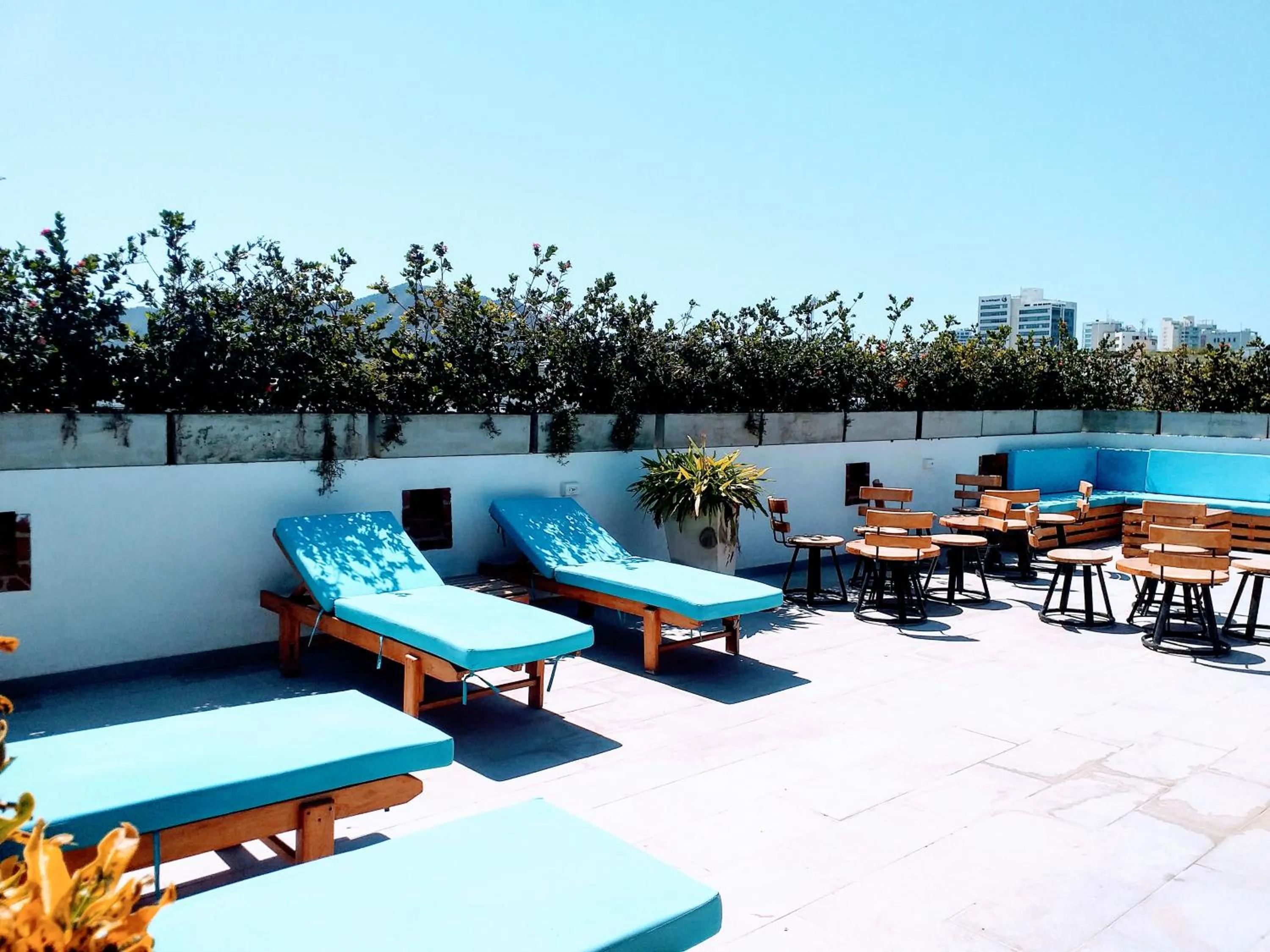 Patio in Akuamarina Hotel