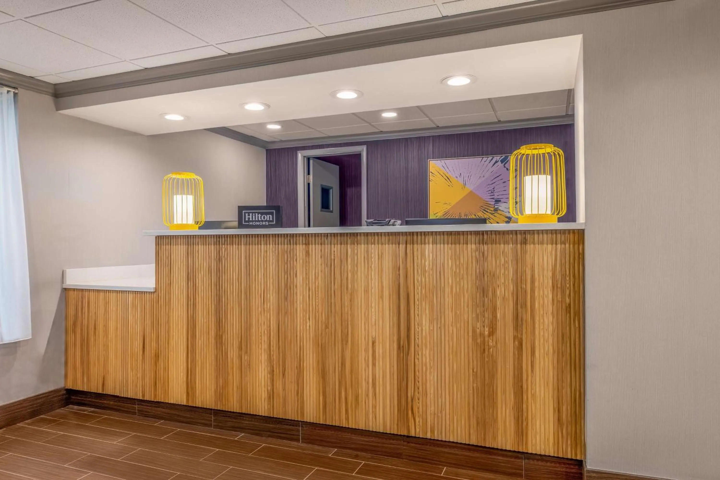 Lobby or reception in Spark by Hilton Clarks Summit