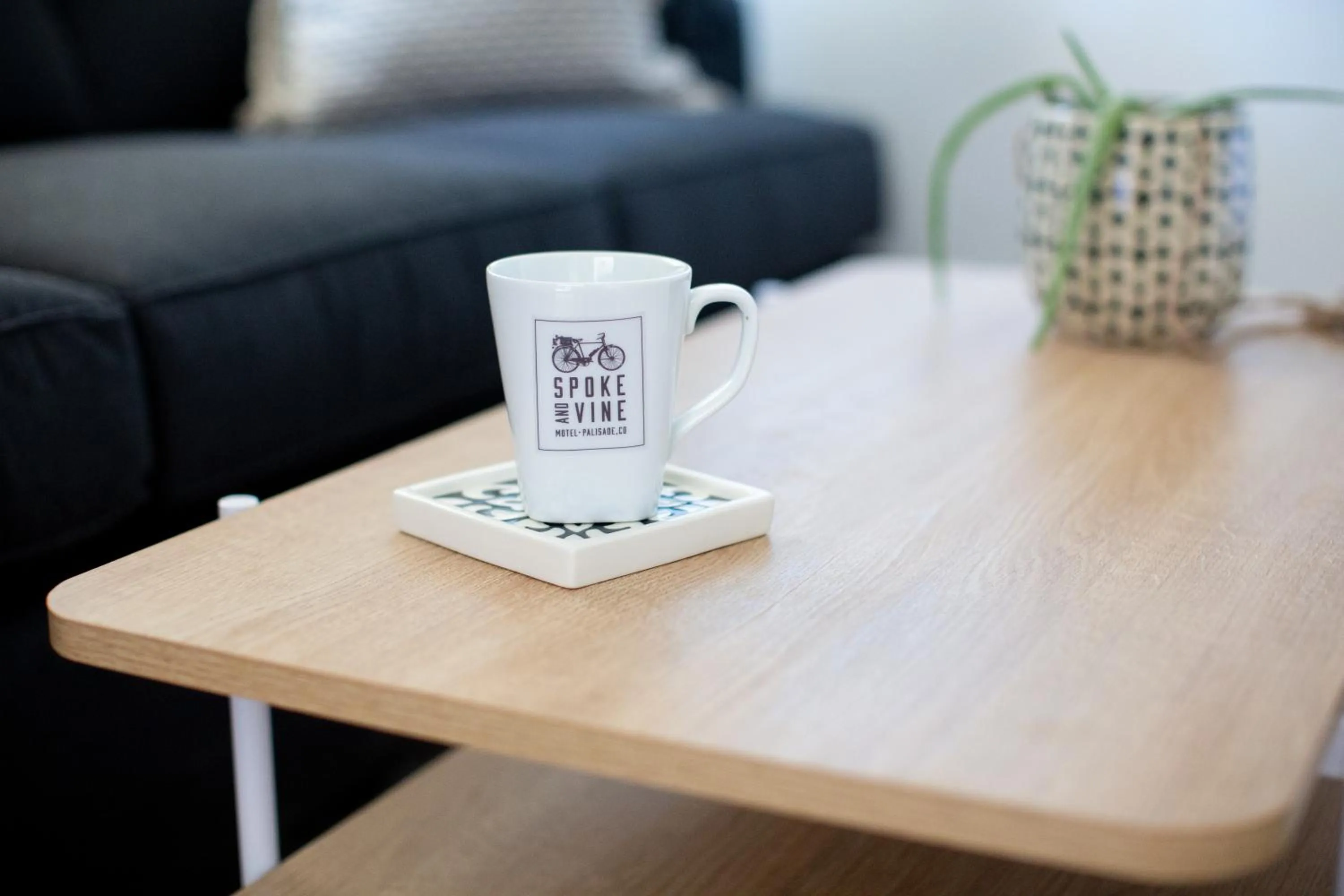 Decorative detail in Spoke and Vine Motel