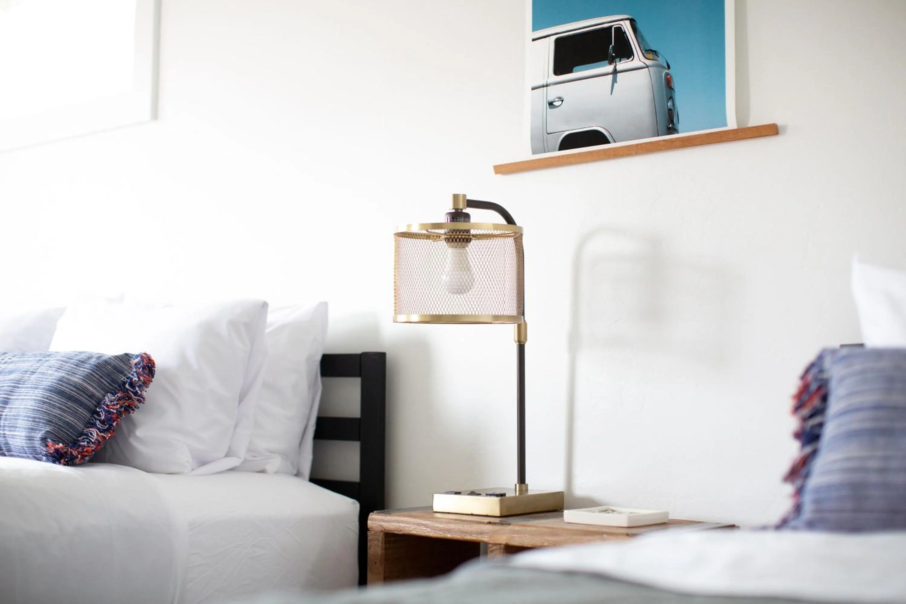 Decorative detail in Spoke and Vine Motel