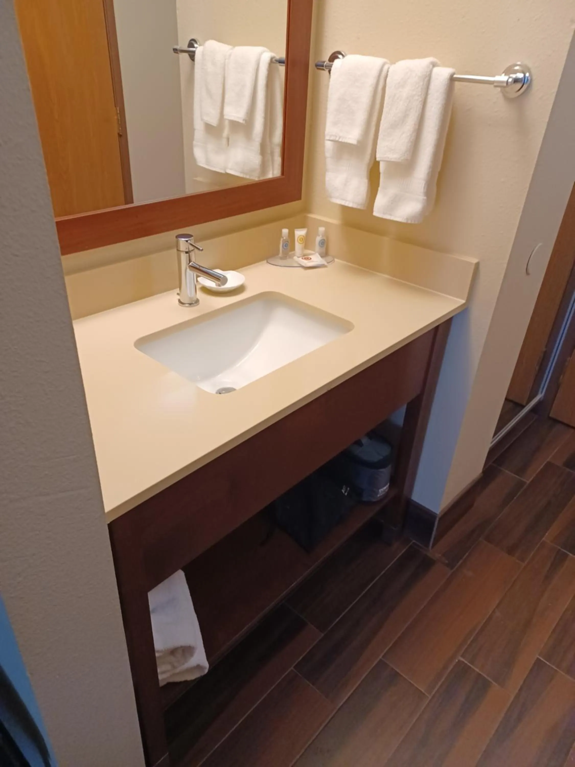 Bathroom in Wingate by Wyndham Pittsburgh New Stanton