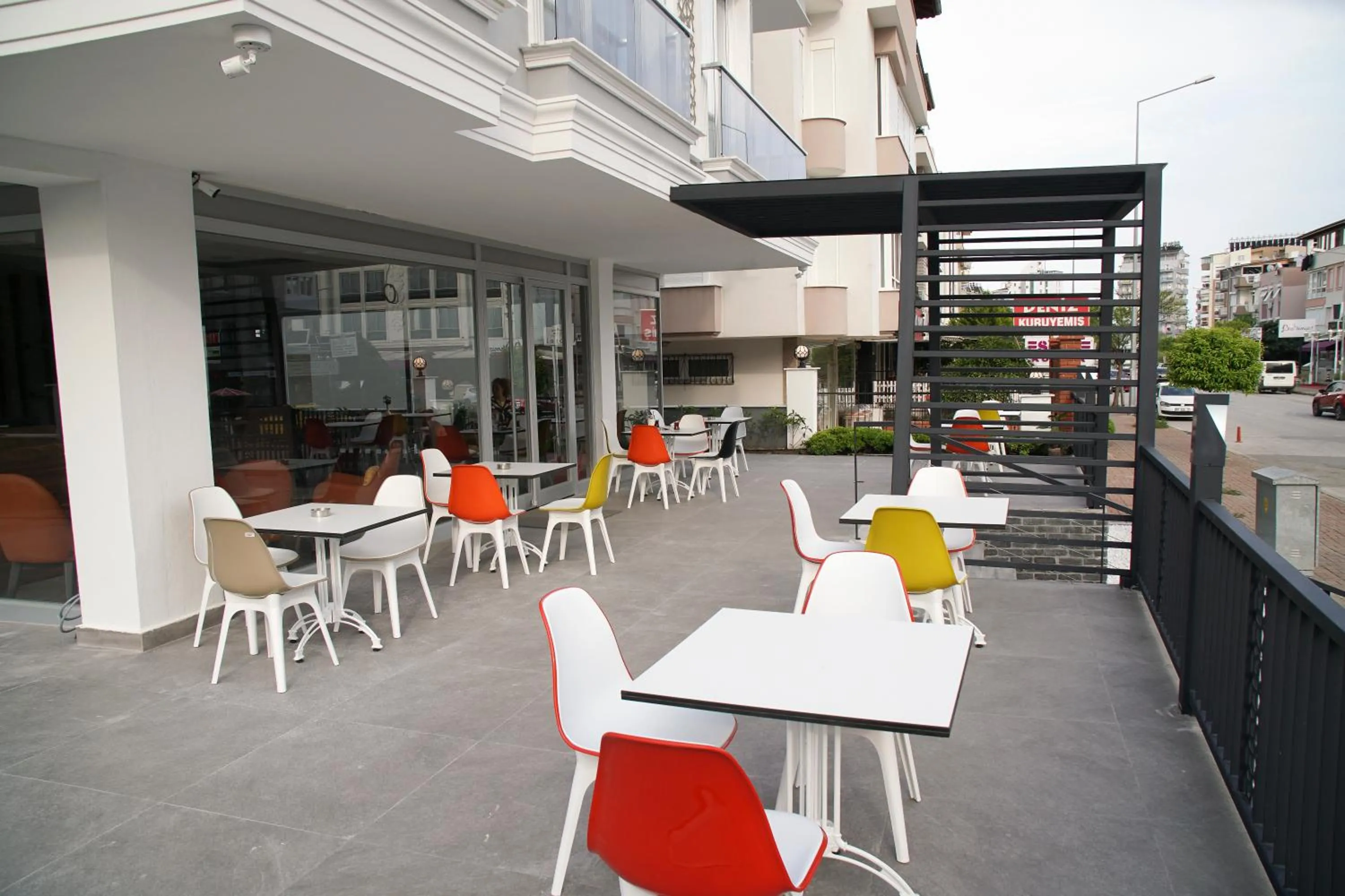 Patio in AF-RA Hotel