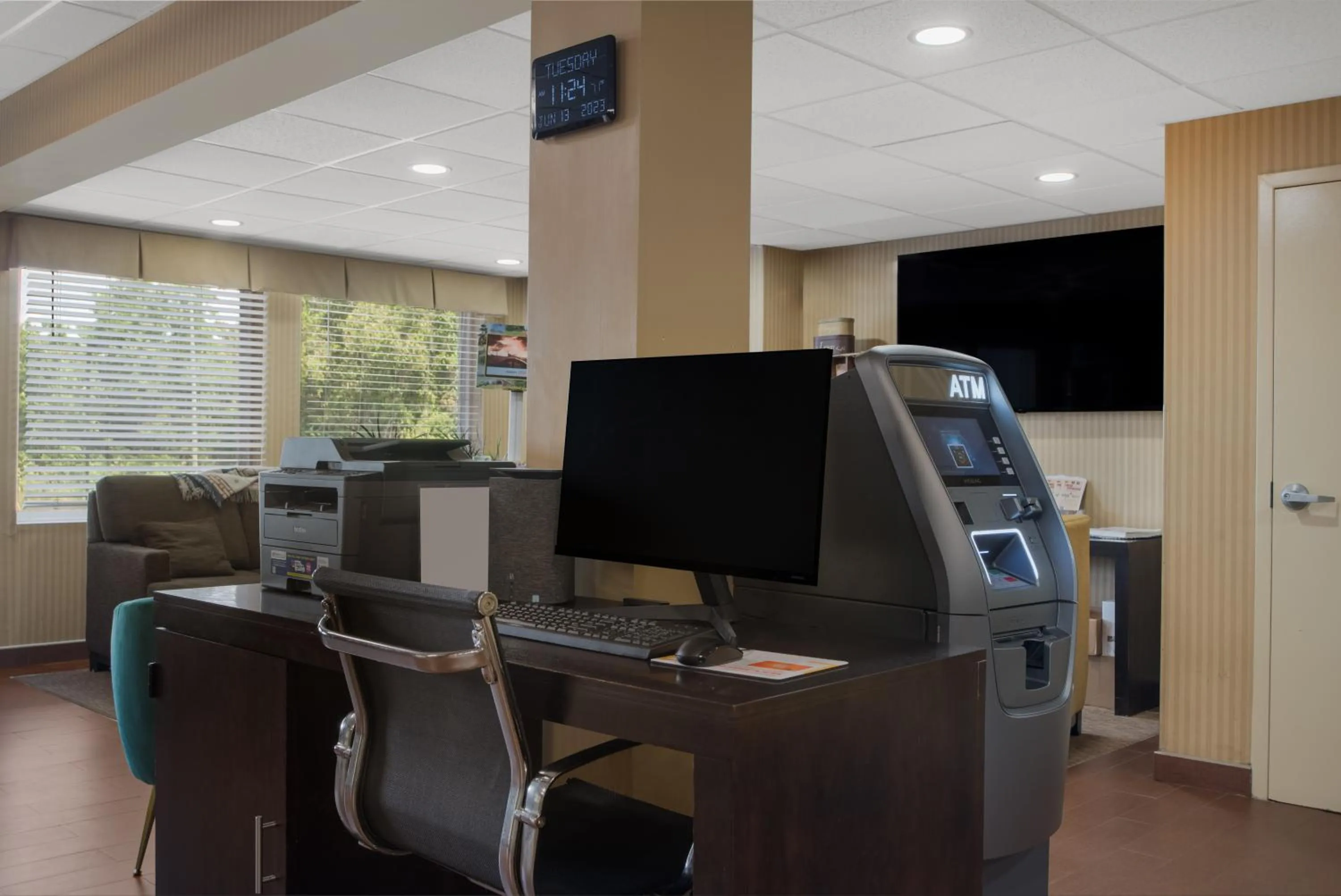 Lobby or reception in Quality Inn & Suites Chambersburg Northeast