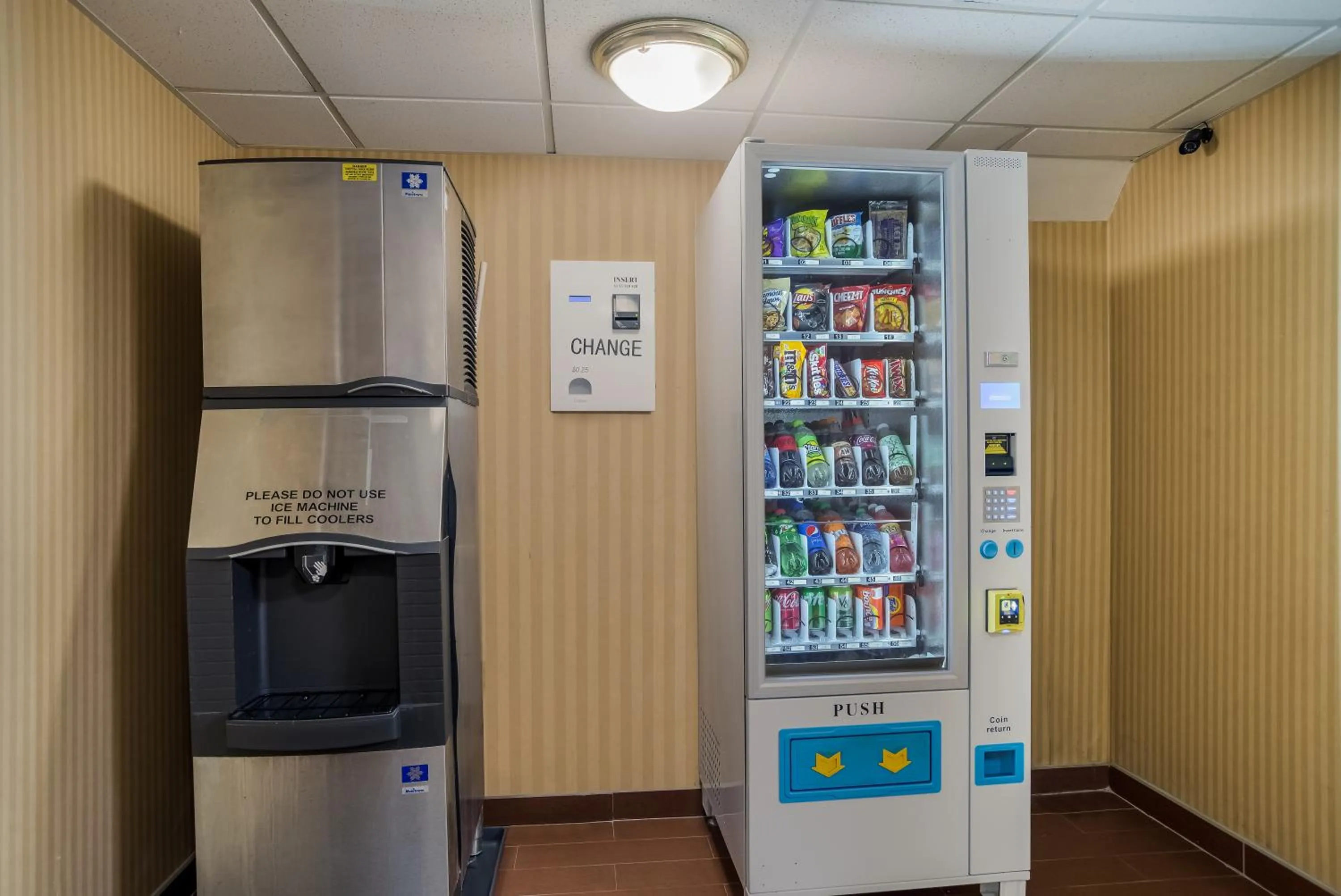 vending machine in Quality Inn & Suites Chambersburg Northeast