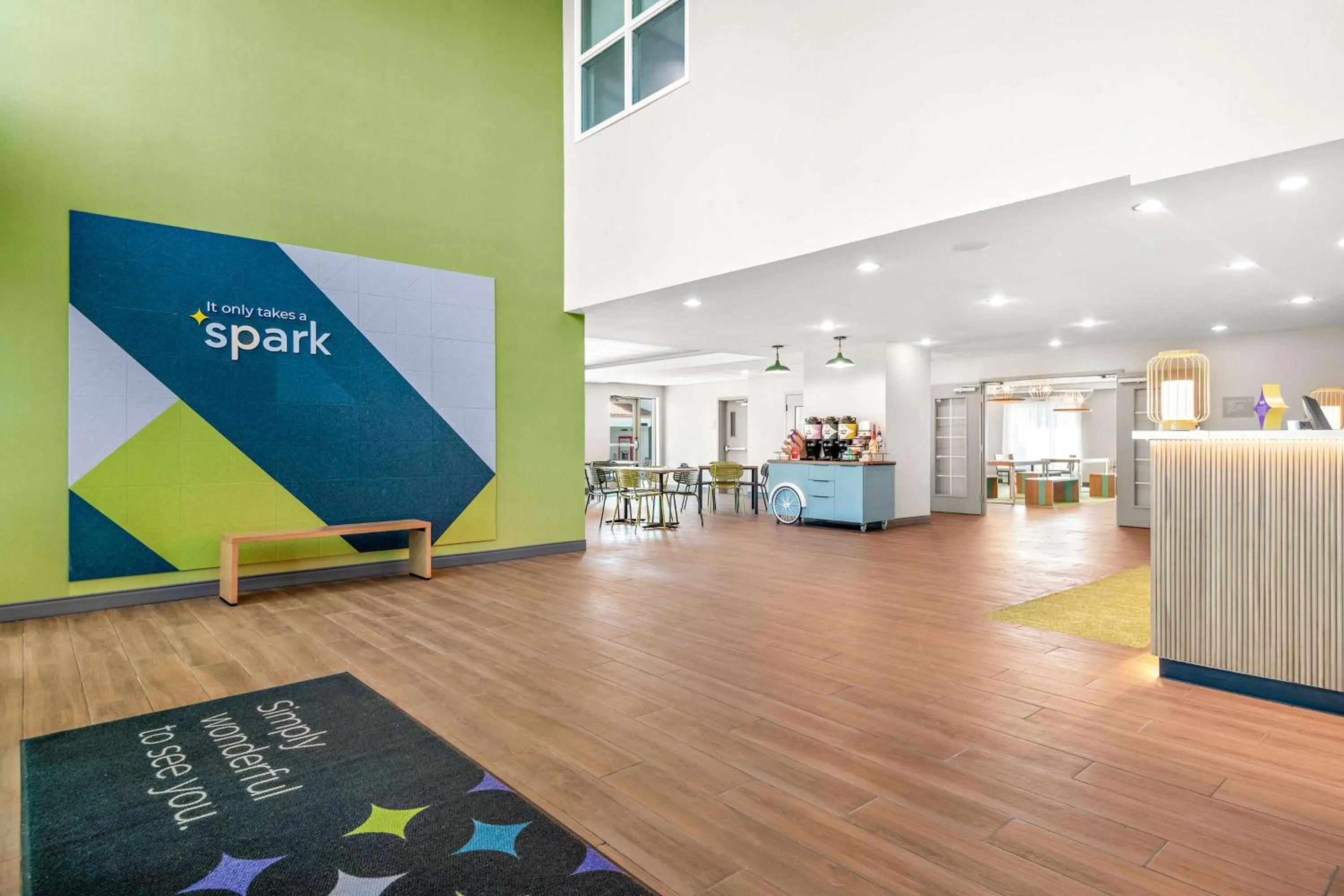 Lobby or reception in Spark By Hilton Exton