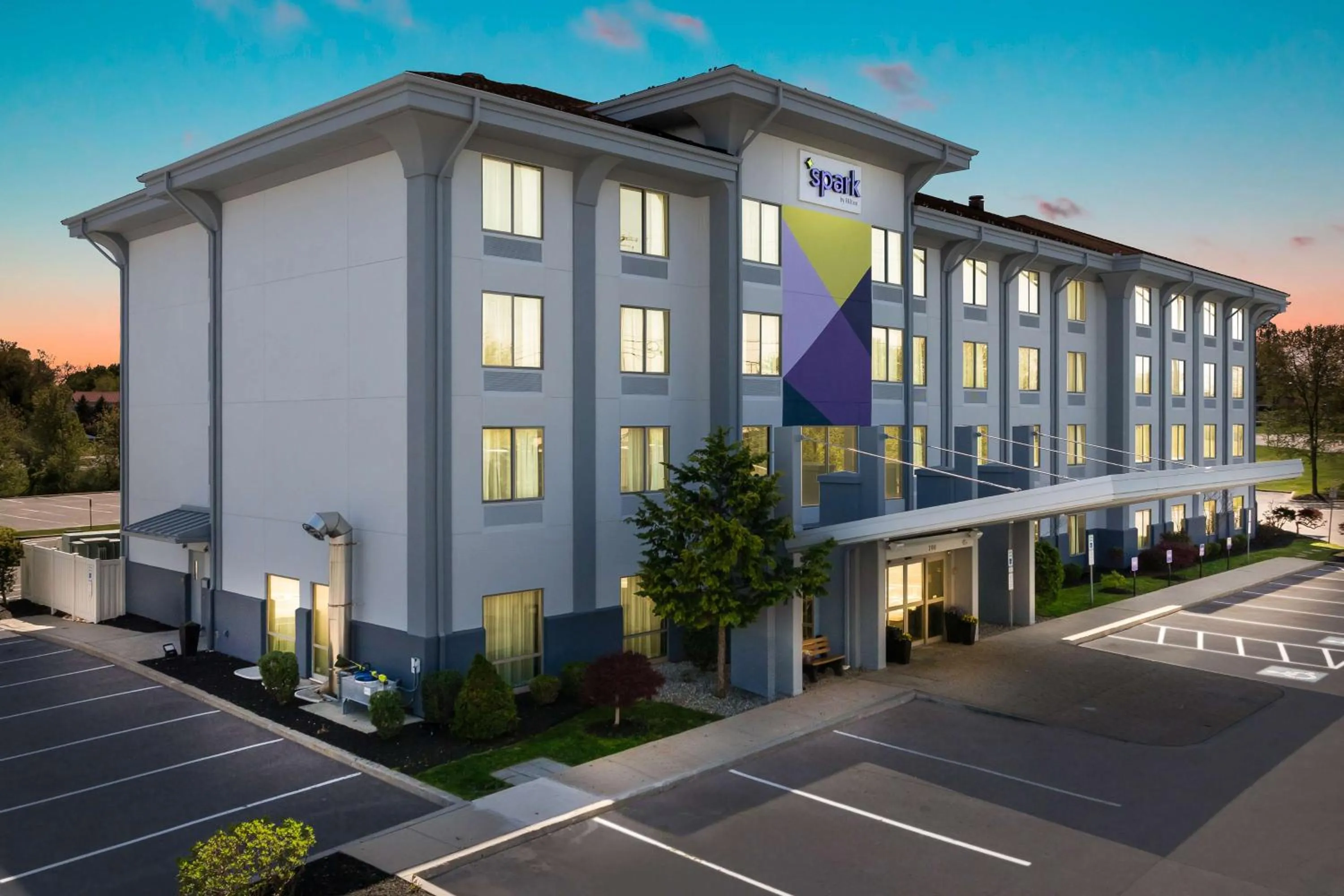 Property building in Spark By Hilton Exton