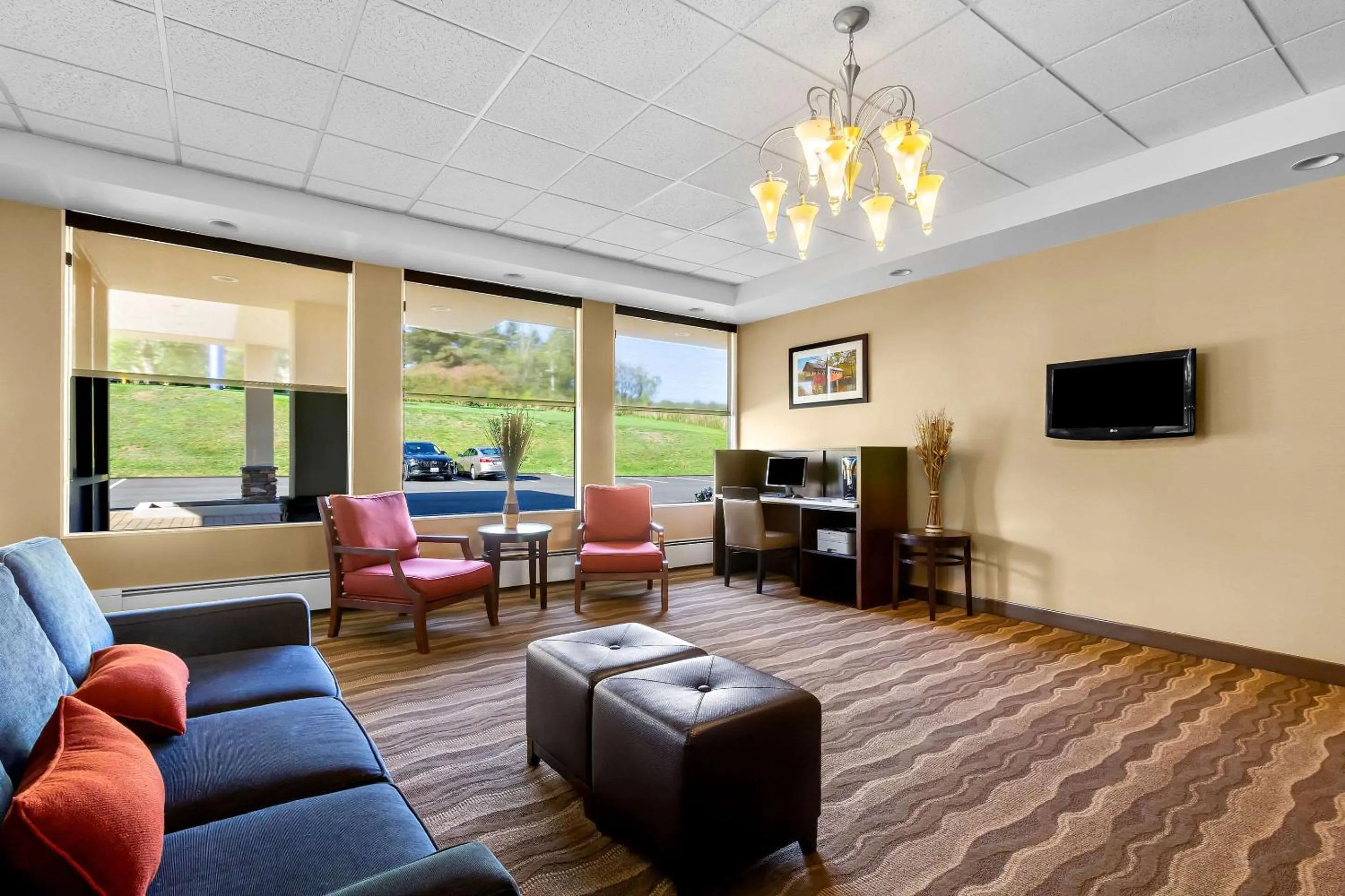 Lobby or reception in Comfort Inn Somerset