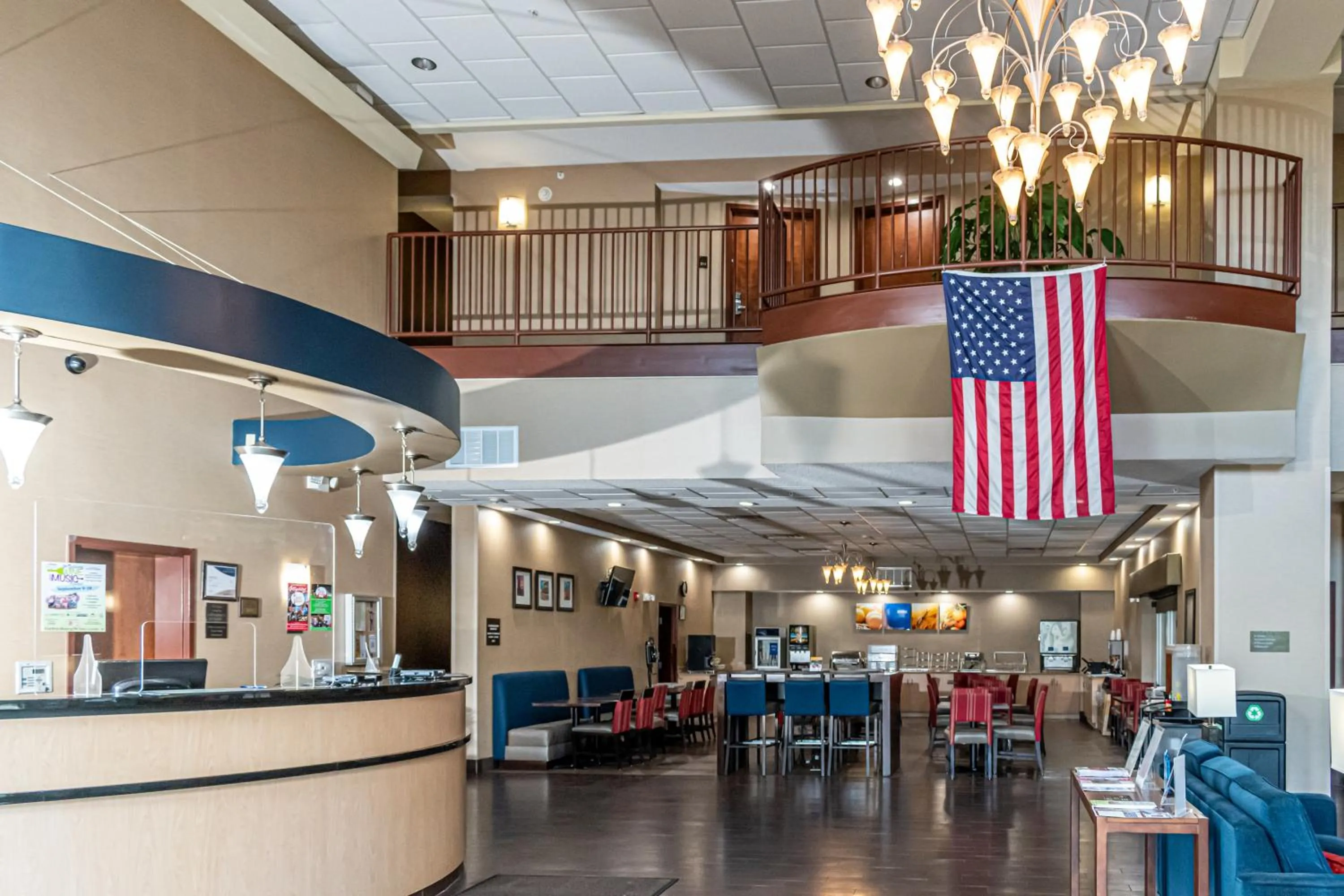 Lobby or reception in Comfort Suites Near Gettysburg Battlefield Visitor Center