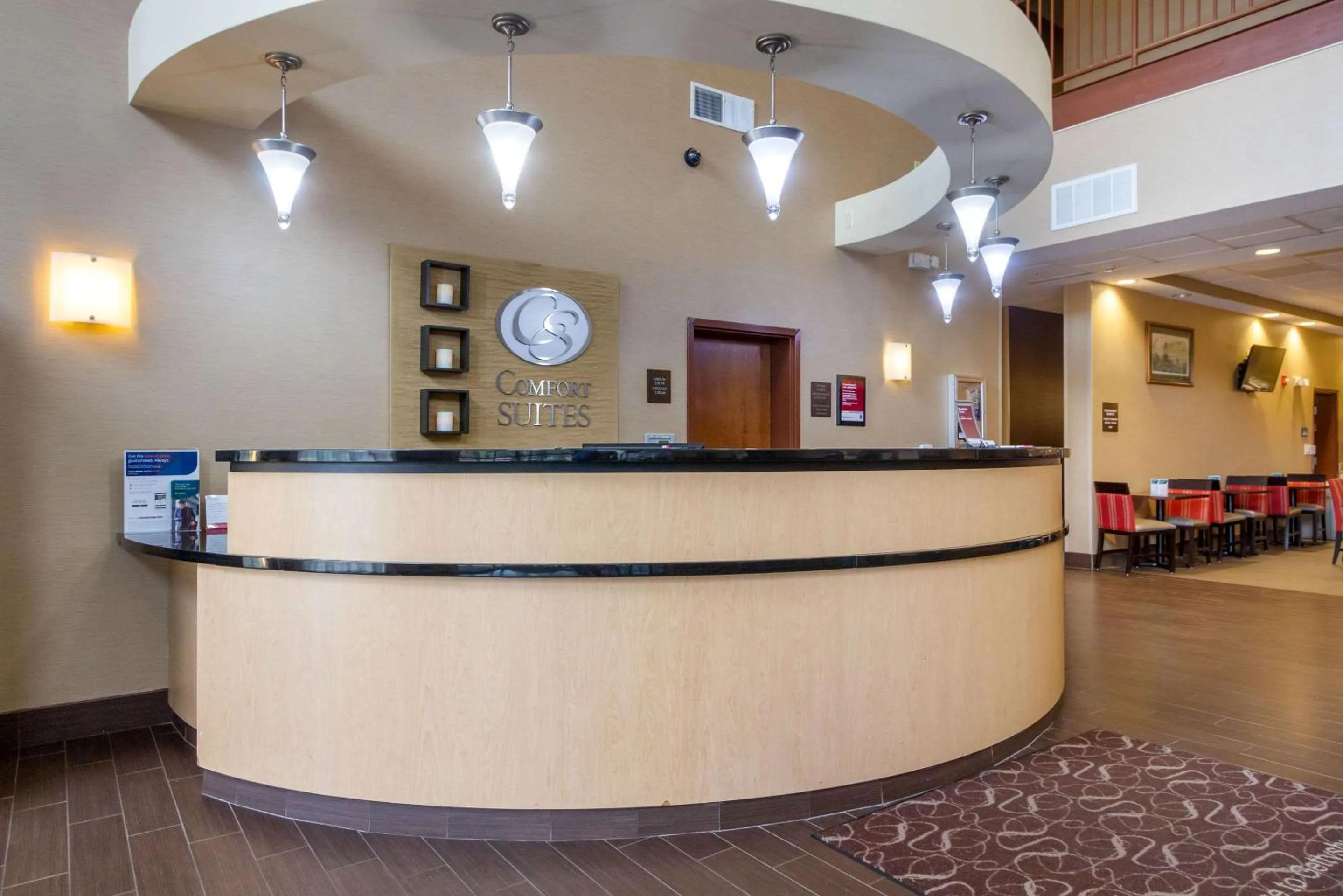 Lobby or reception in Comfort Suites Near Gettysburg Battlefield Visitor Center
