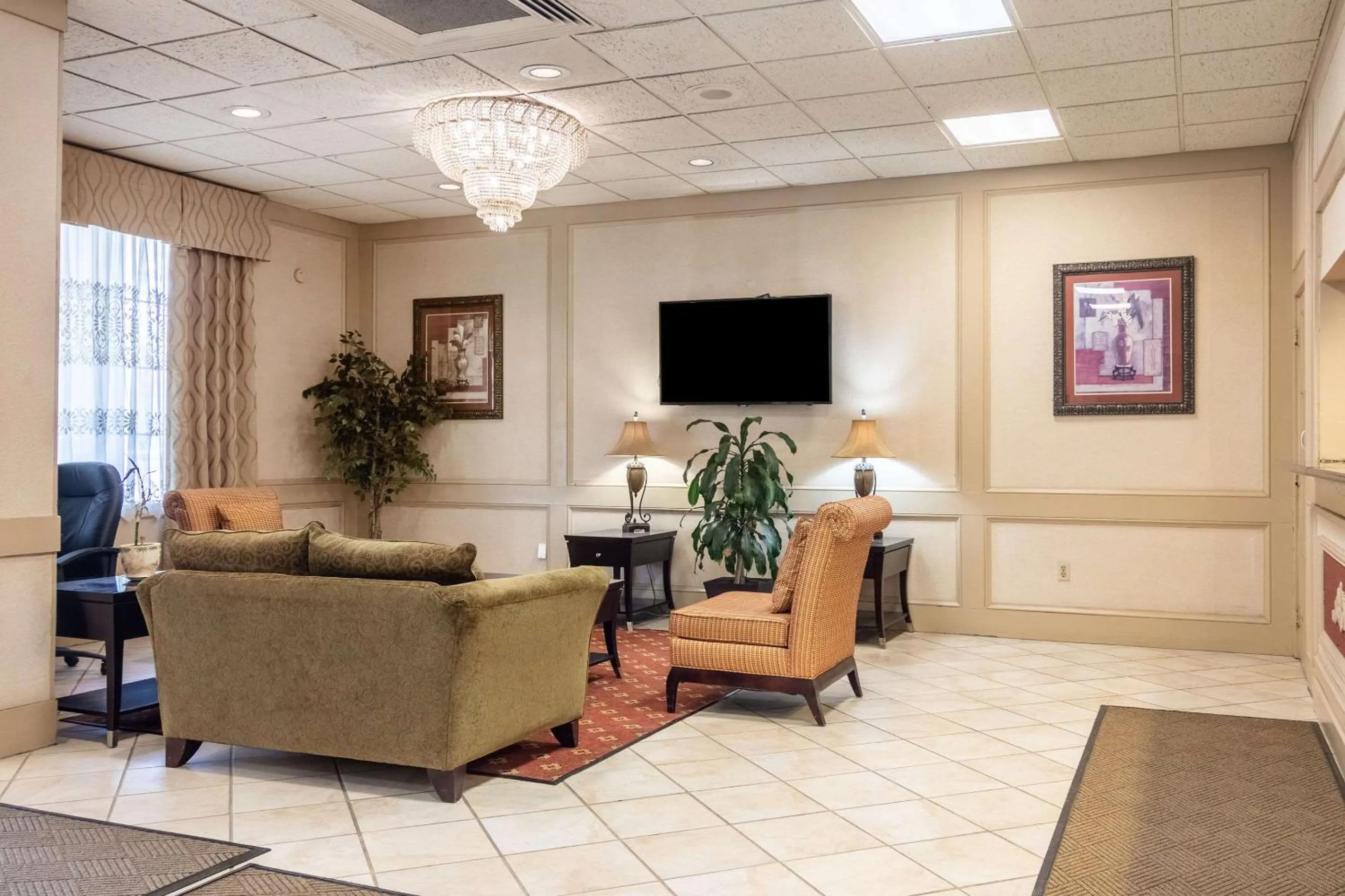 Lobby or reception in Quality Inn & Suites Indiana South