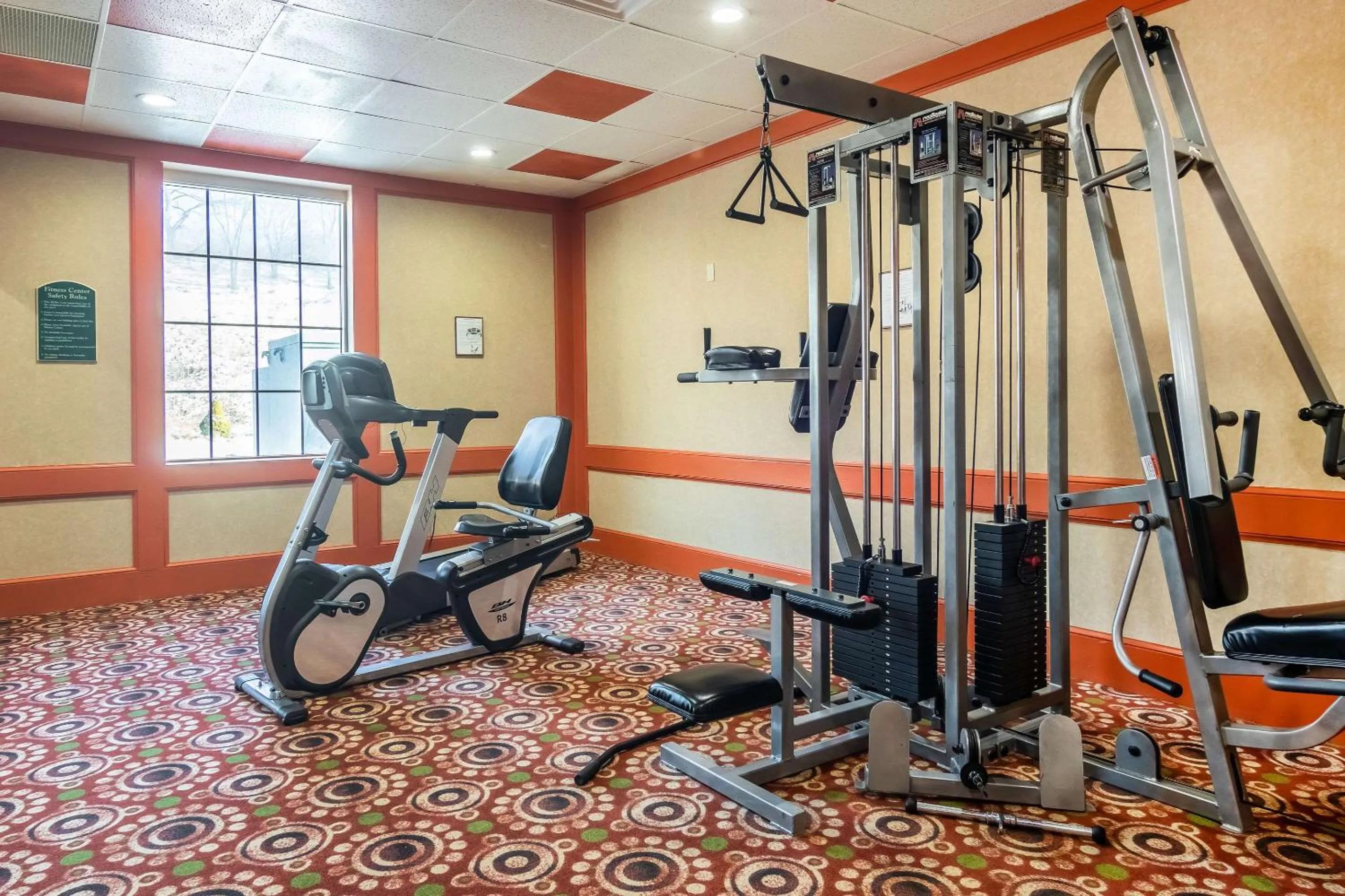 Fitness centre/facilities in Quality Inn & Suites Indiana South