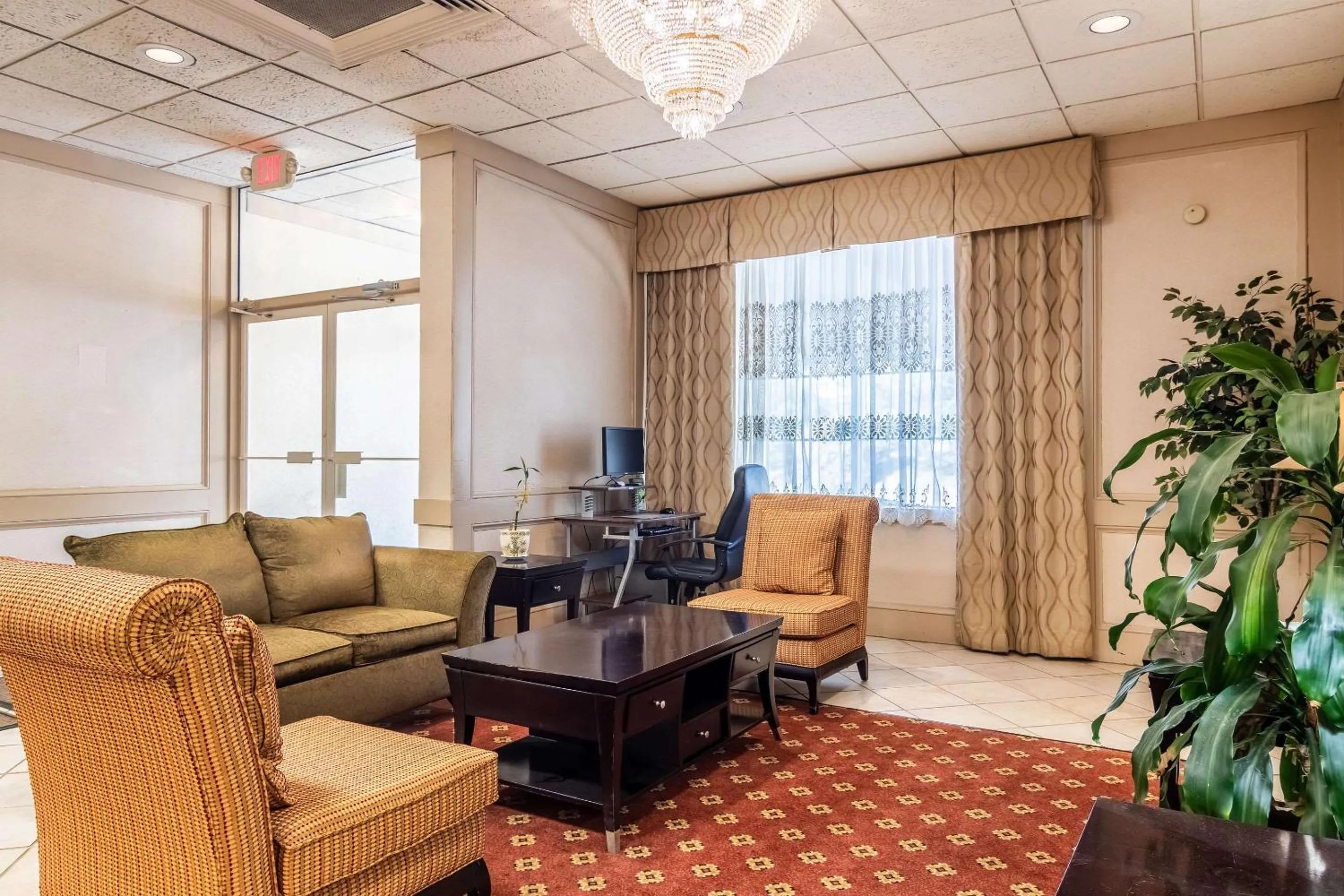 Lobby or reception in Quality Inn & Suites Indiana South