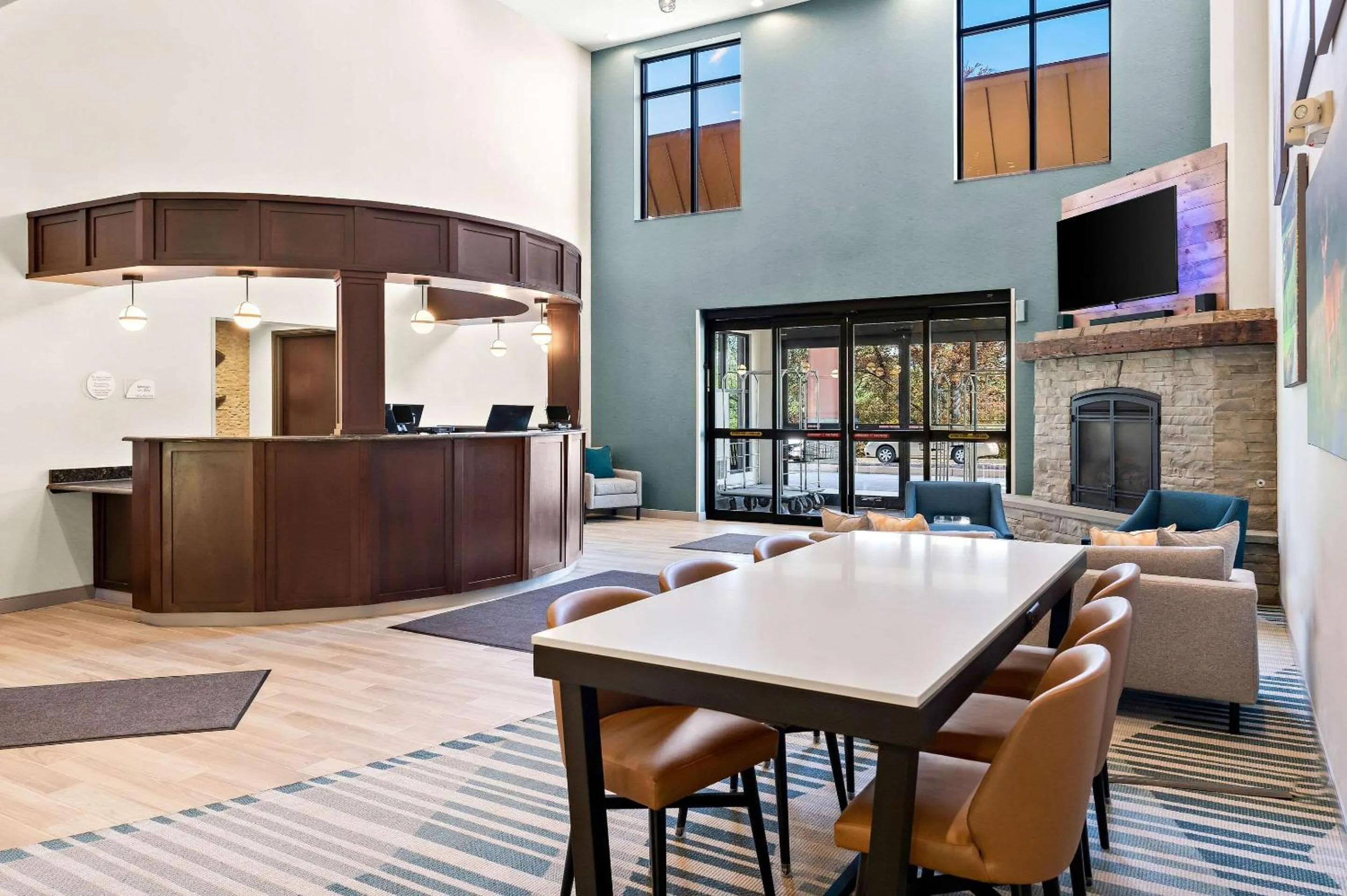 Lobby or reception in Comfort Inn & Suites Tunkhannock