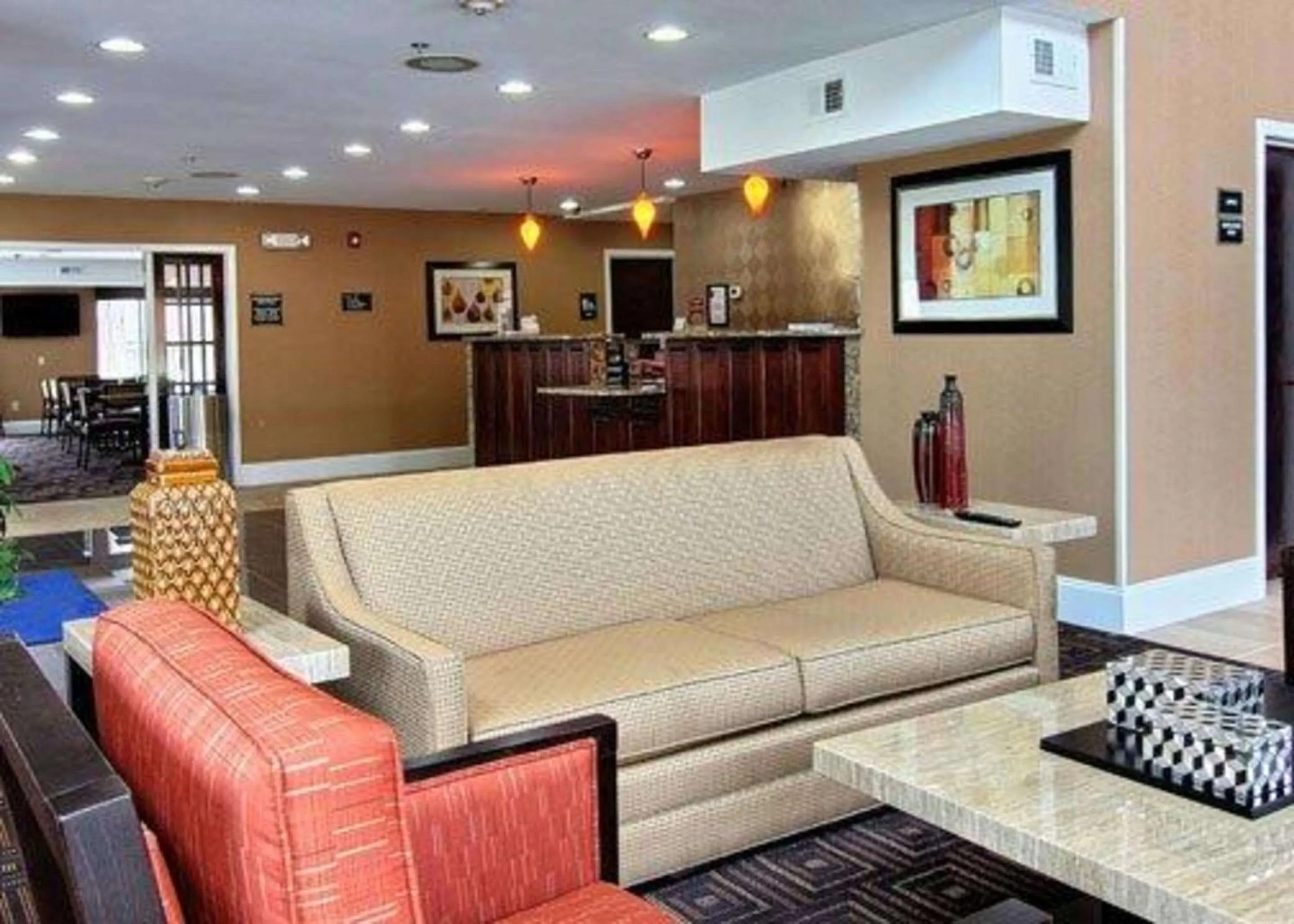 Lobby or reception in Quality Inn & Suites Greenville near downtown